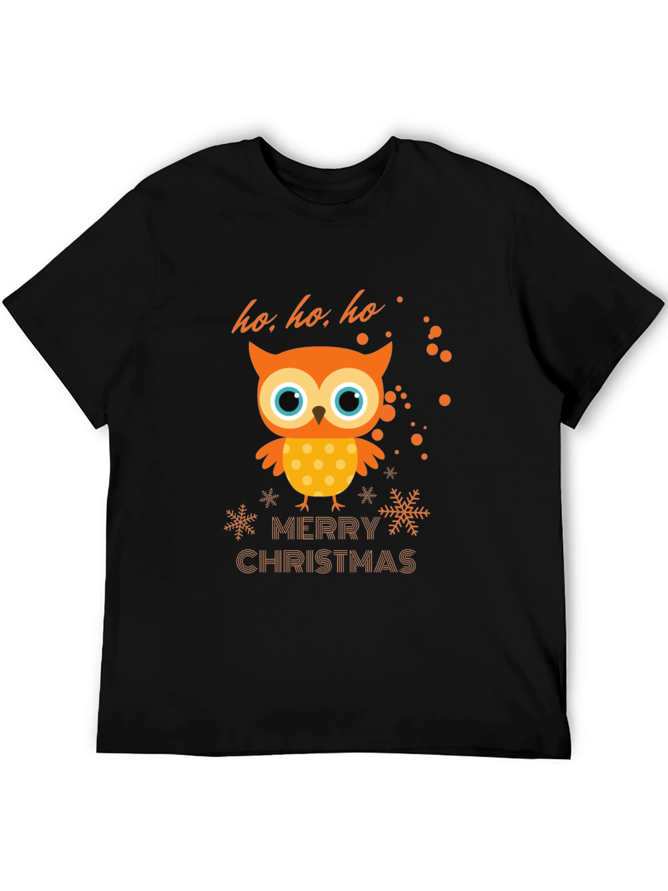 Christmas Owl T-Shirt - Holiday Cheer