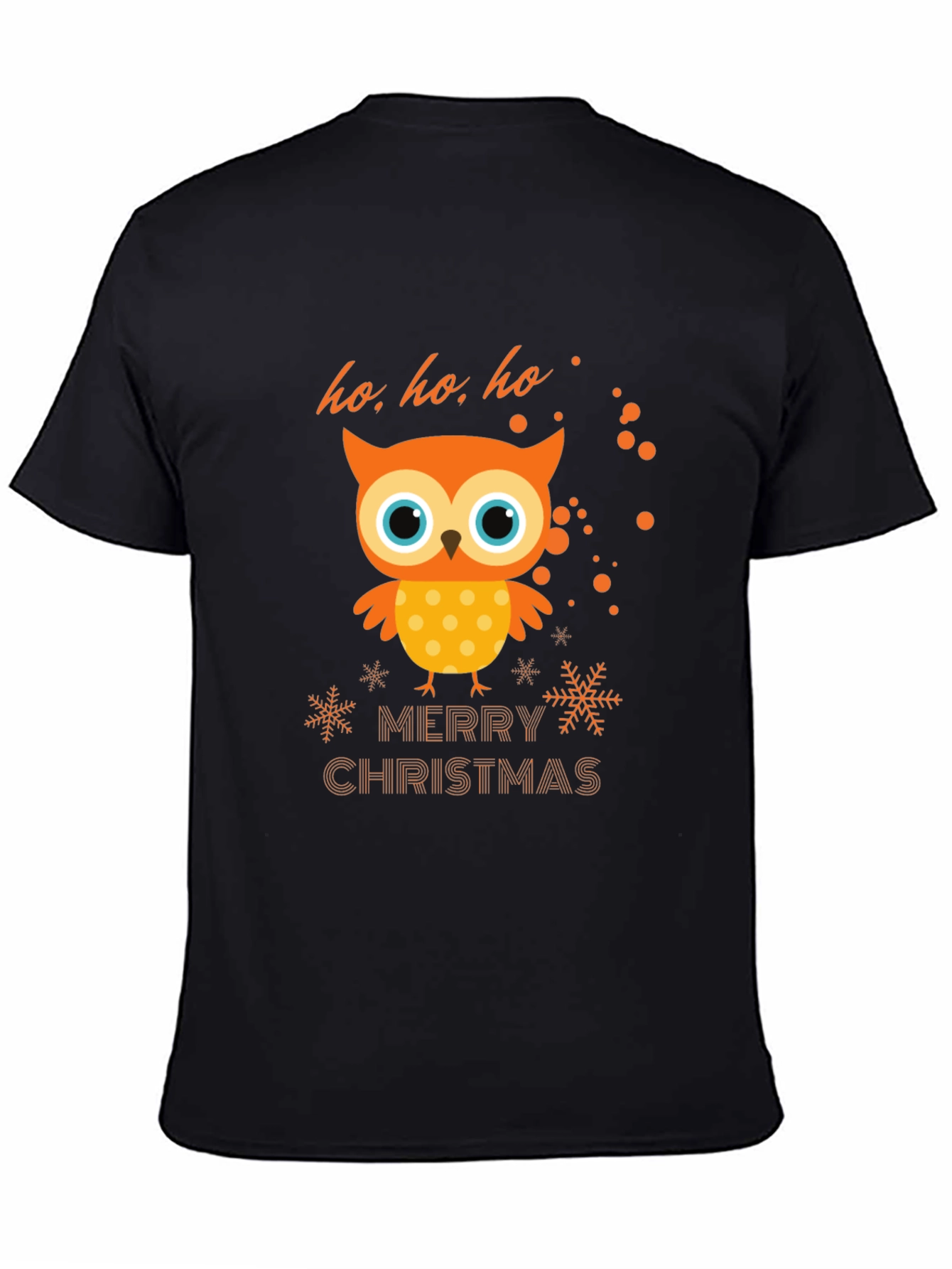 Christmas Owl T-Shirt - Holiday Cheer