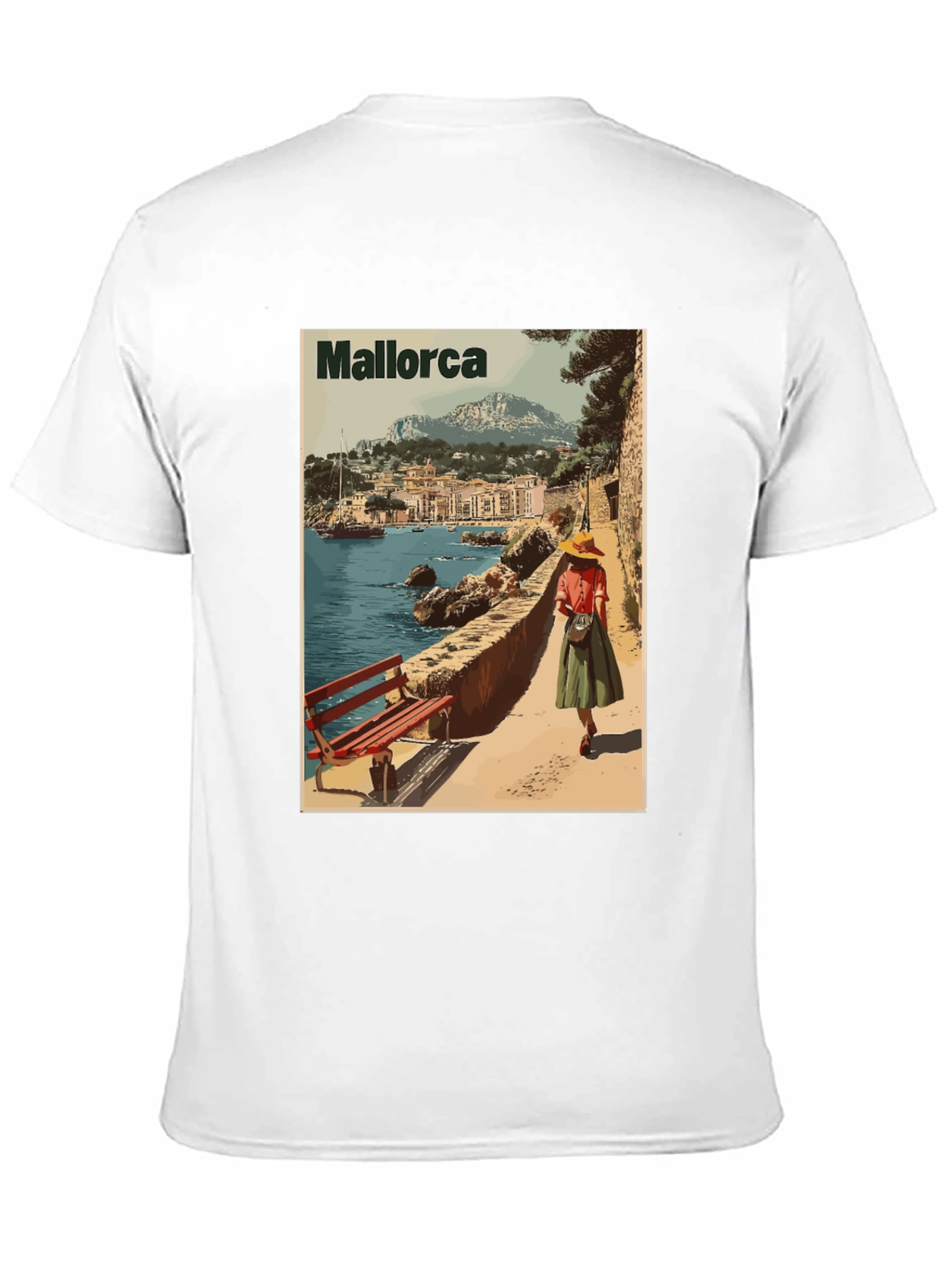 Mallorca Island Travel T-Shirt - Retro Design