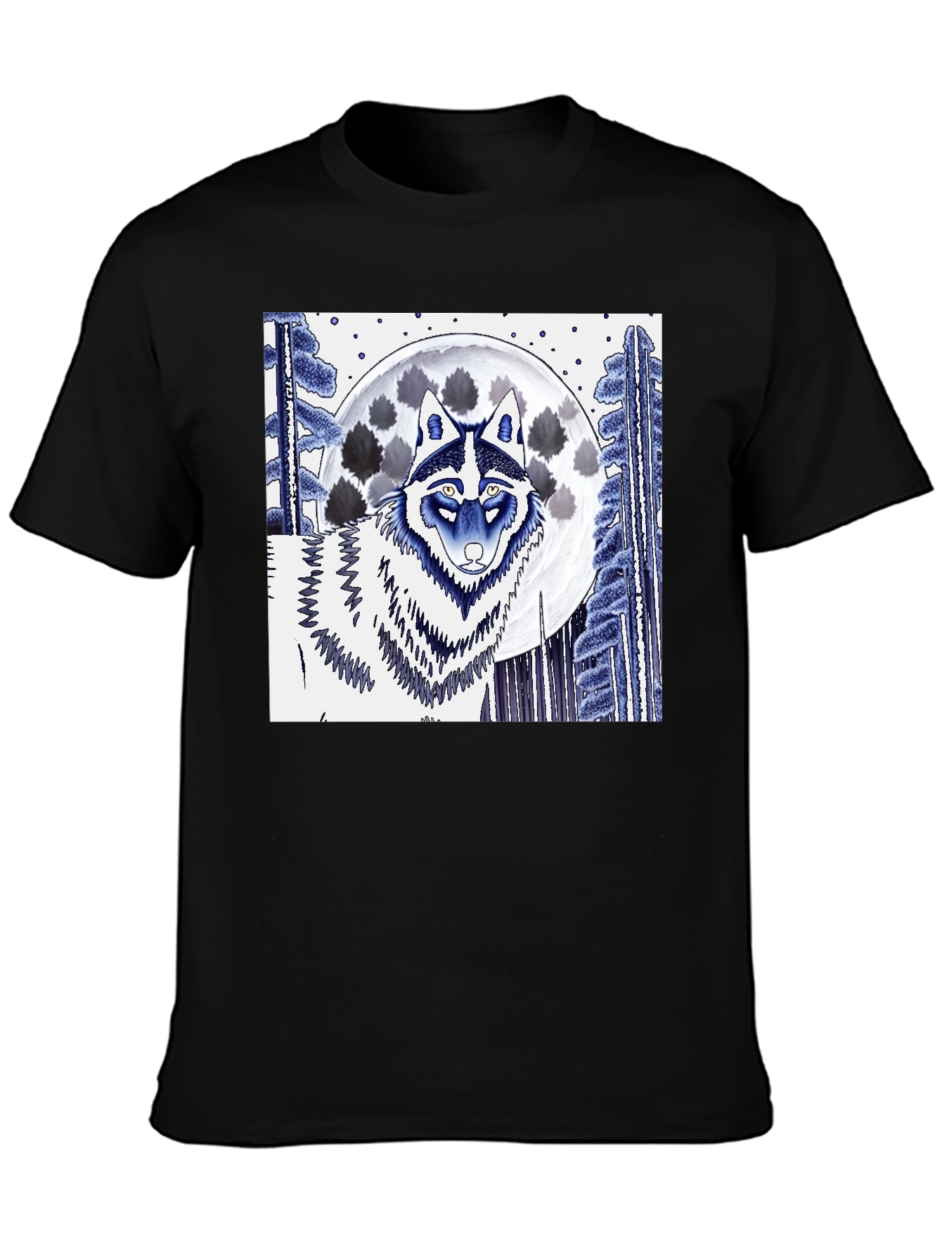 Wolf & Moon Graphic Tee
