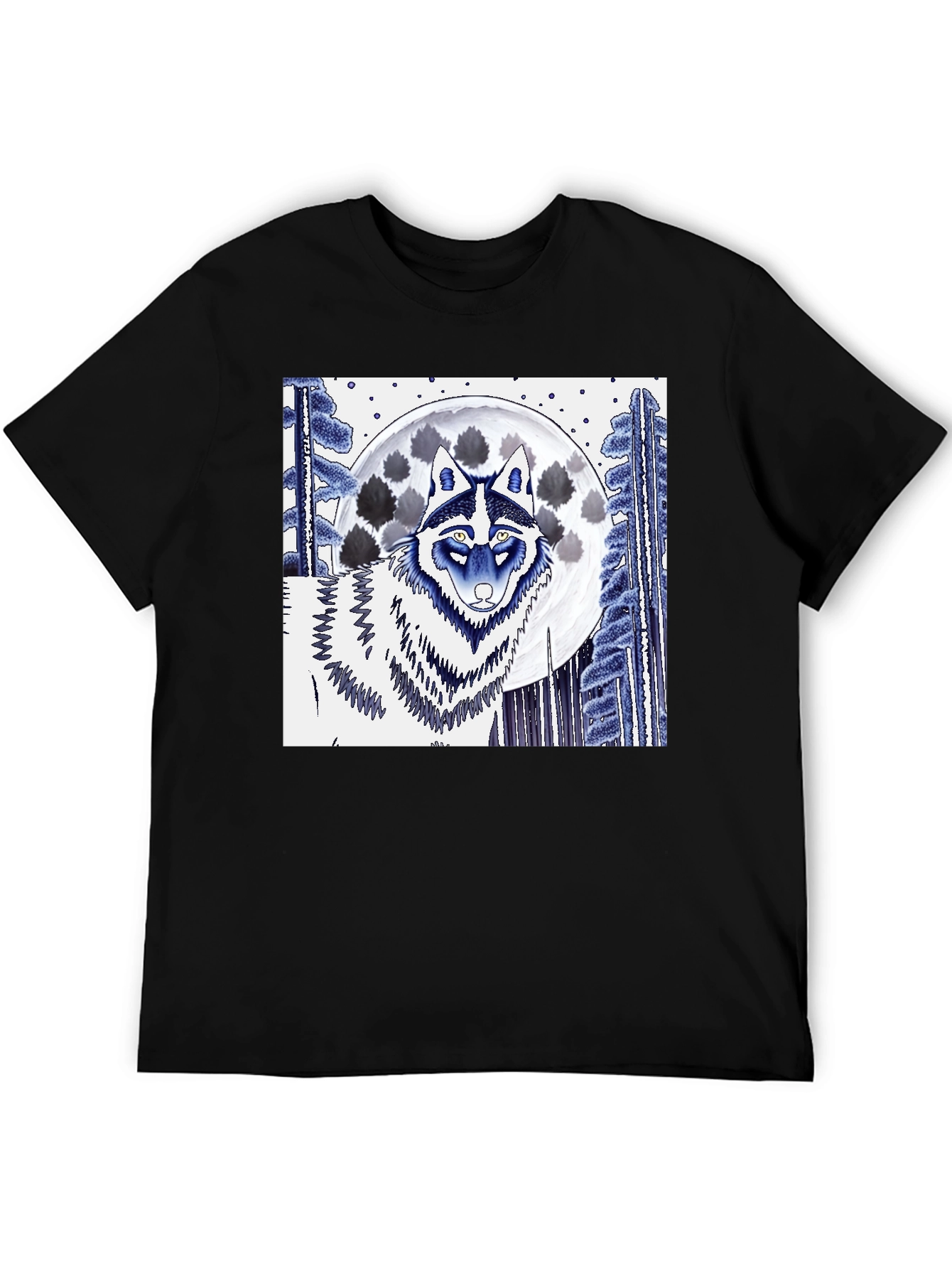 Wolf & Moon Graphic Tee