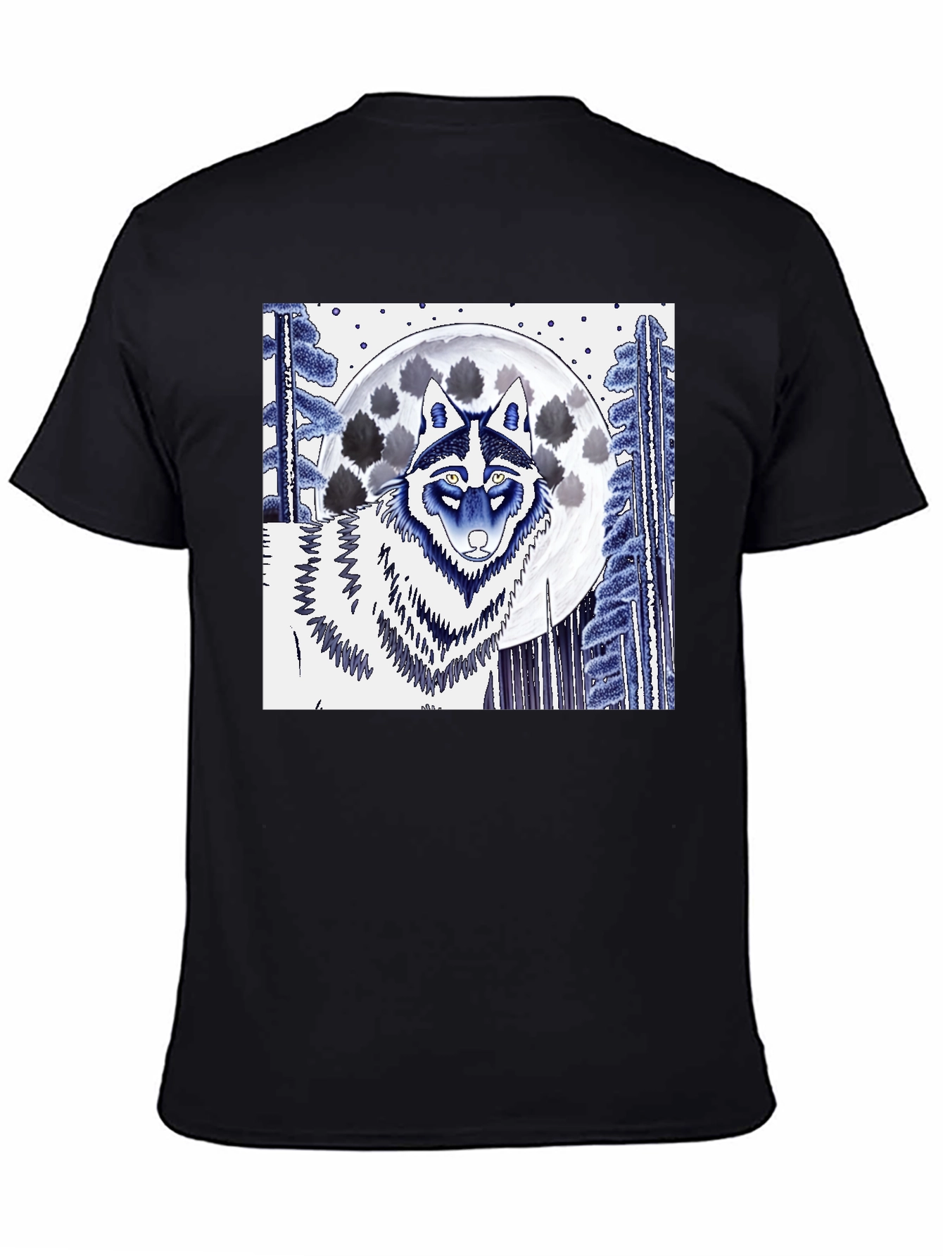 Wolf & Moon Graphic Tee