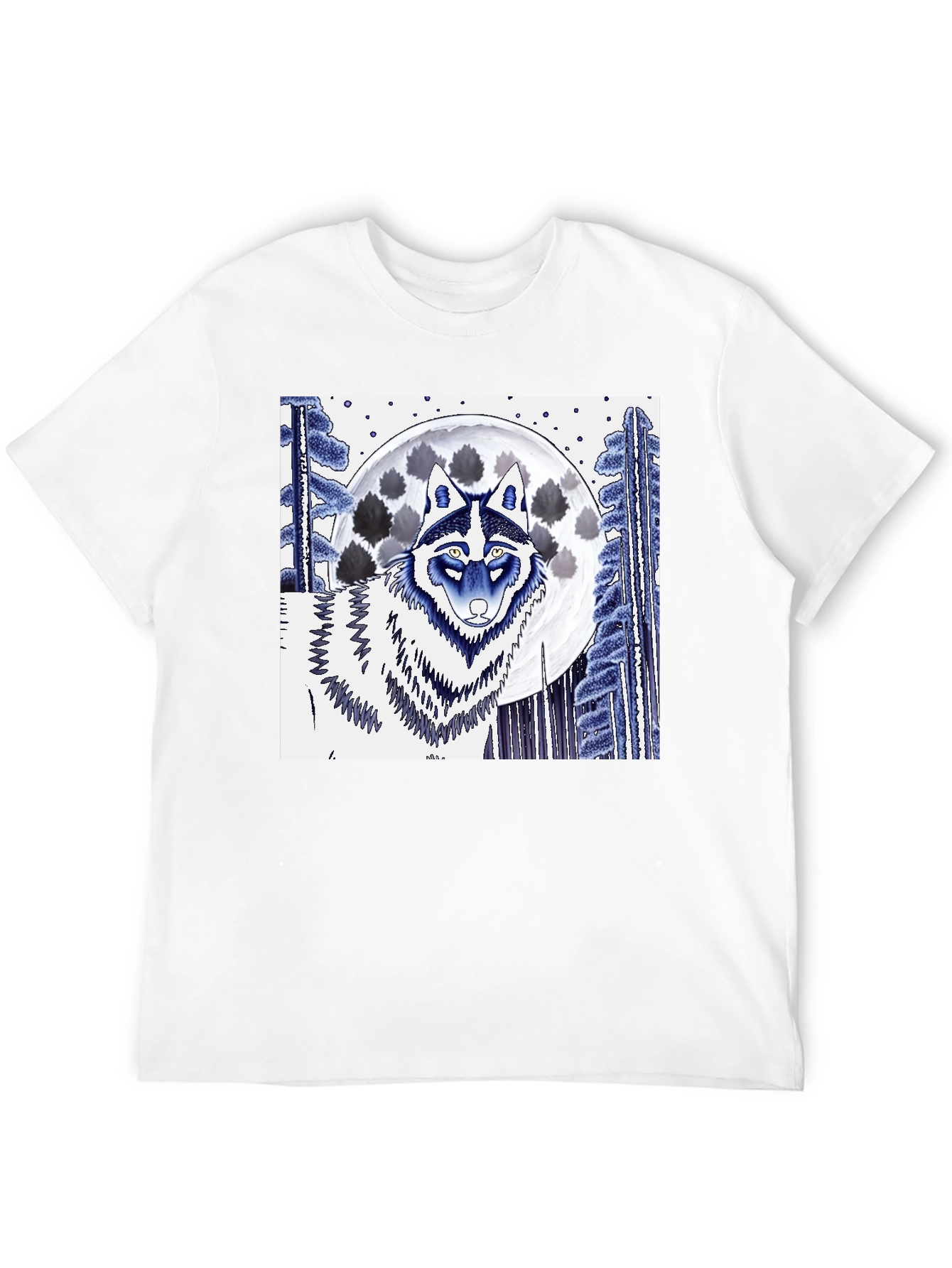Wolf & Moon Graphic Tee