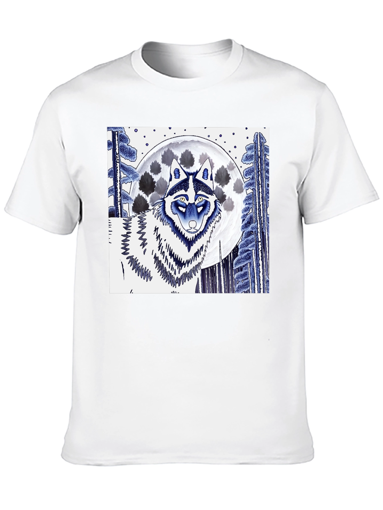 Wolf & Moon Graphic Tee