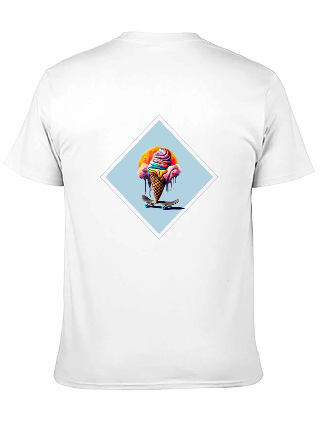 Skateboarding Ice Cream Cone T-Shirt