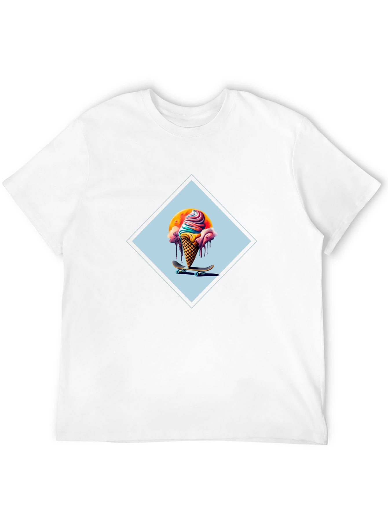 Skateboarding Ice Cream Cone T-Shirt
