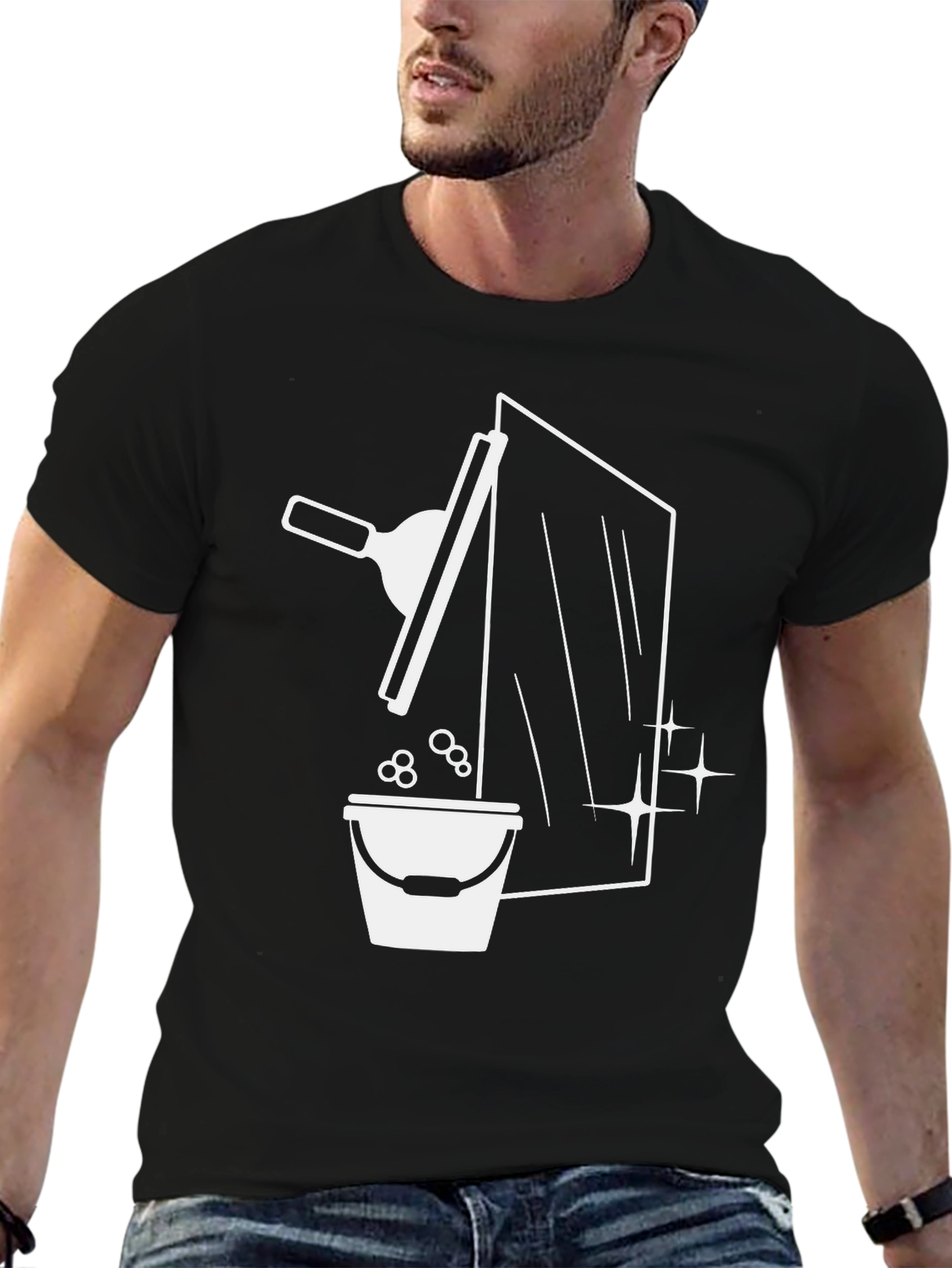 Window Cleaner T-Shirt