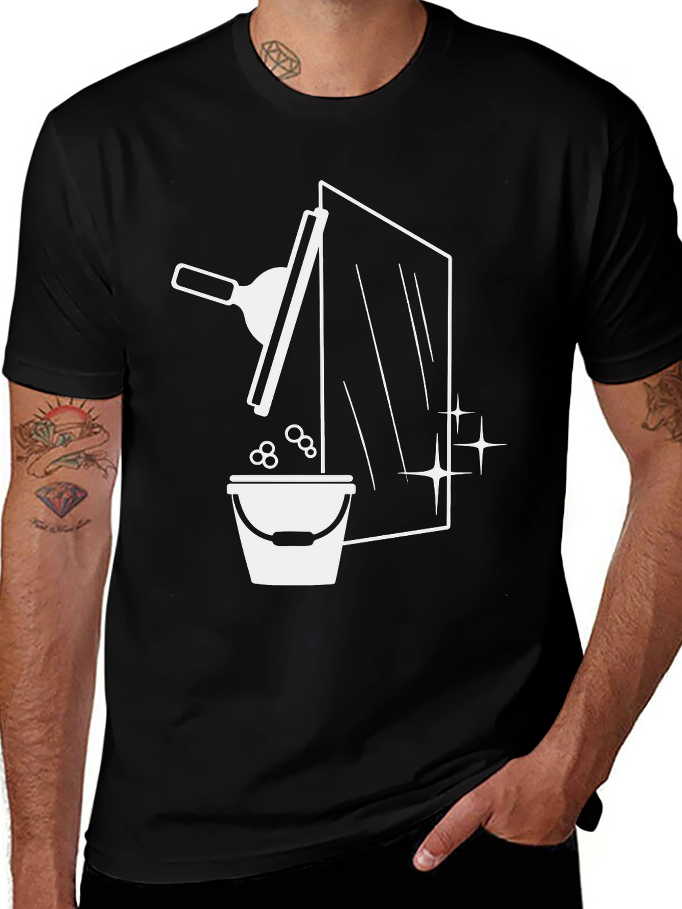 Window Cleaner T-Shirt