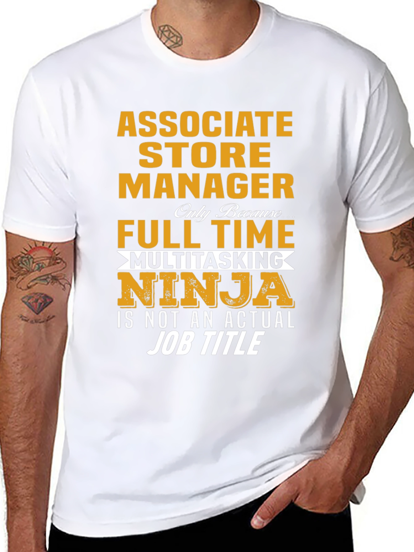 Associate Store Manager Multitasking Ninja T-Shirt