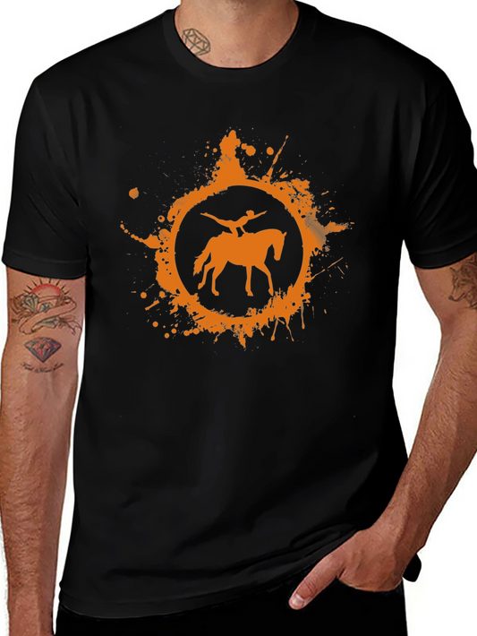 Equestrian Silhouette Graphic Tee