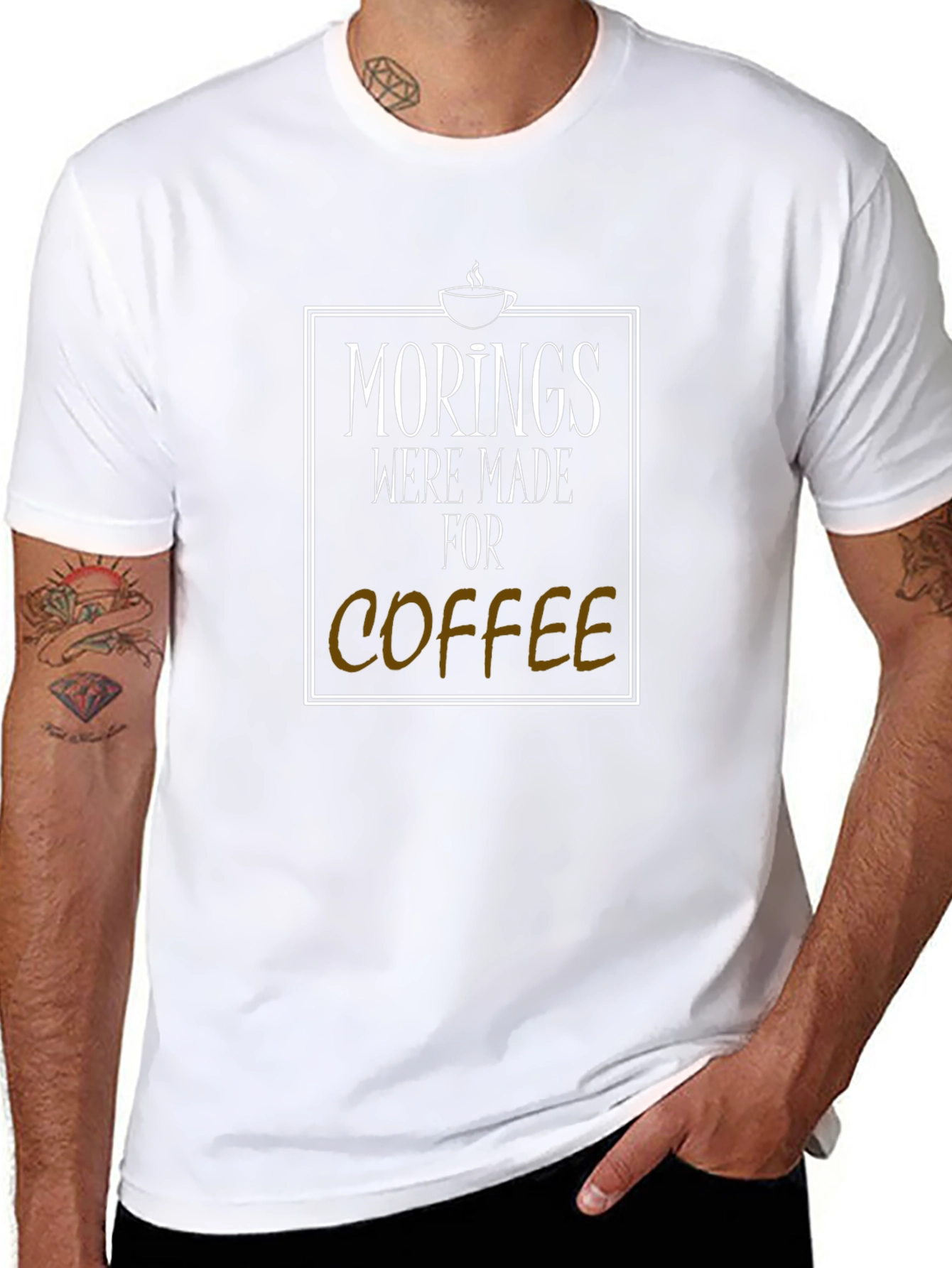 Mornings Were Made For Coffee Graphic Tee