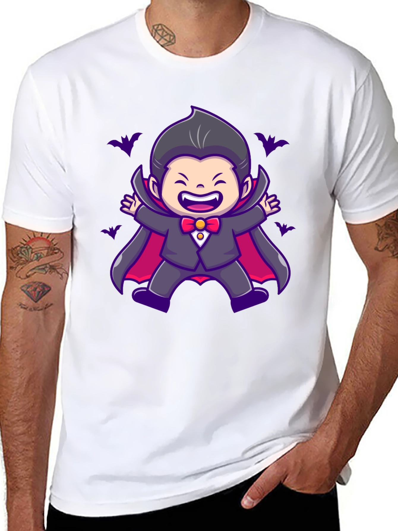 Cartoon Vampire T-Shirt