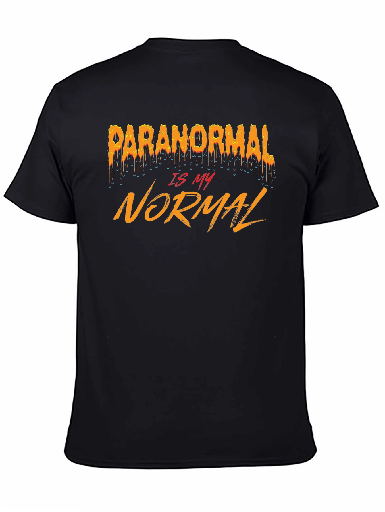 Paranormal Is My Normal T-Shirt - Black