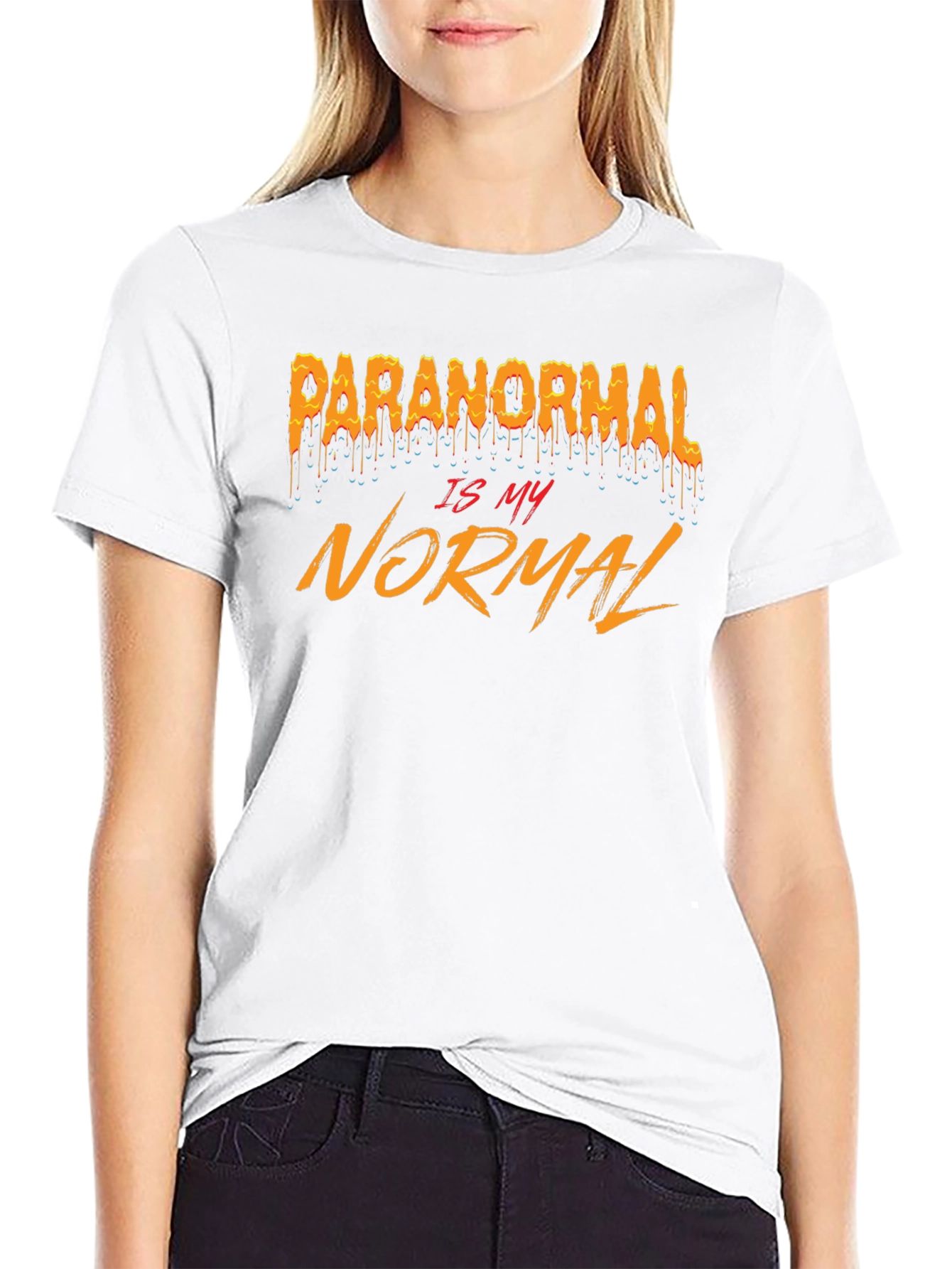 Paranormal Is My Normal T-Shirt - Black