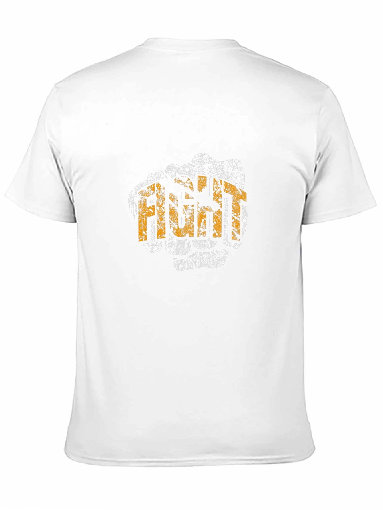 Fight Fist Graphic T-Shirt - Black Cotton Tee