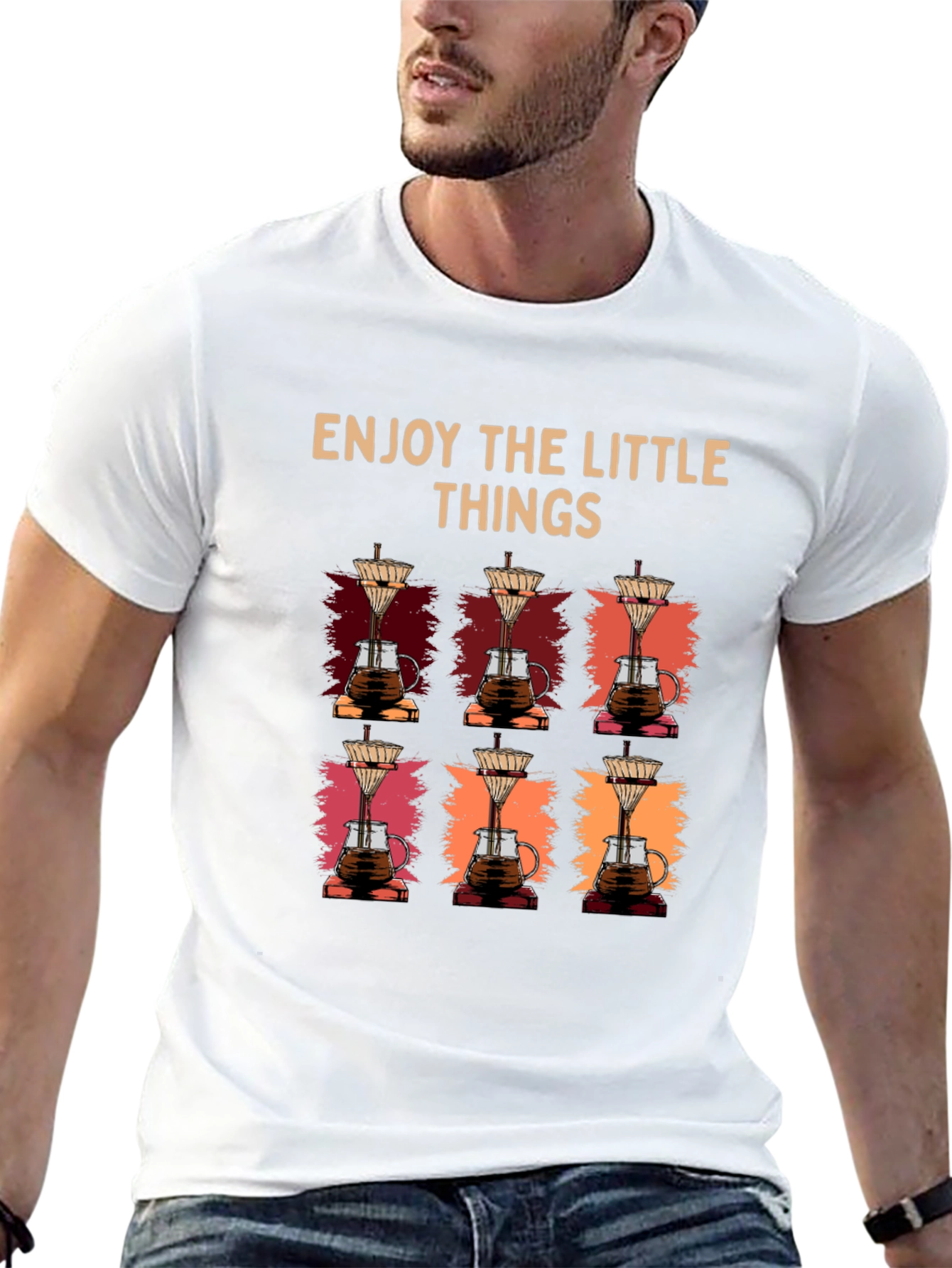 Enjoy The Little Things Coffee T-Shirt