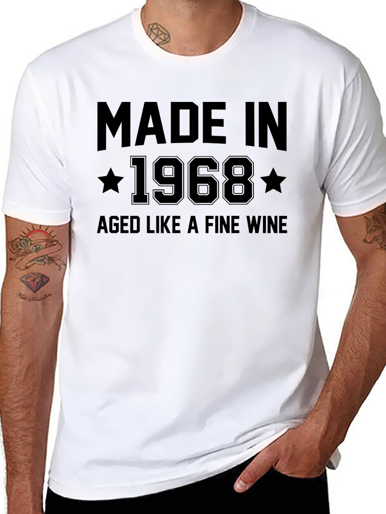 Made In 1968 Aged Like Fine Wine T-Shirt
