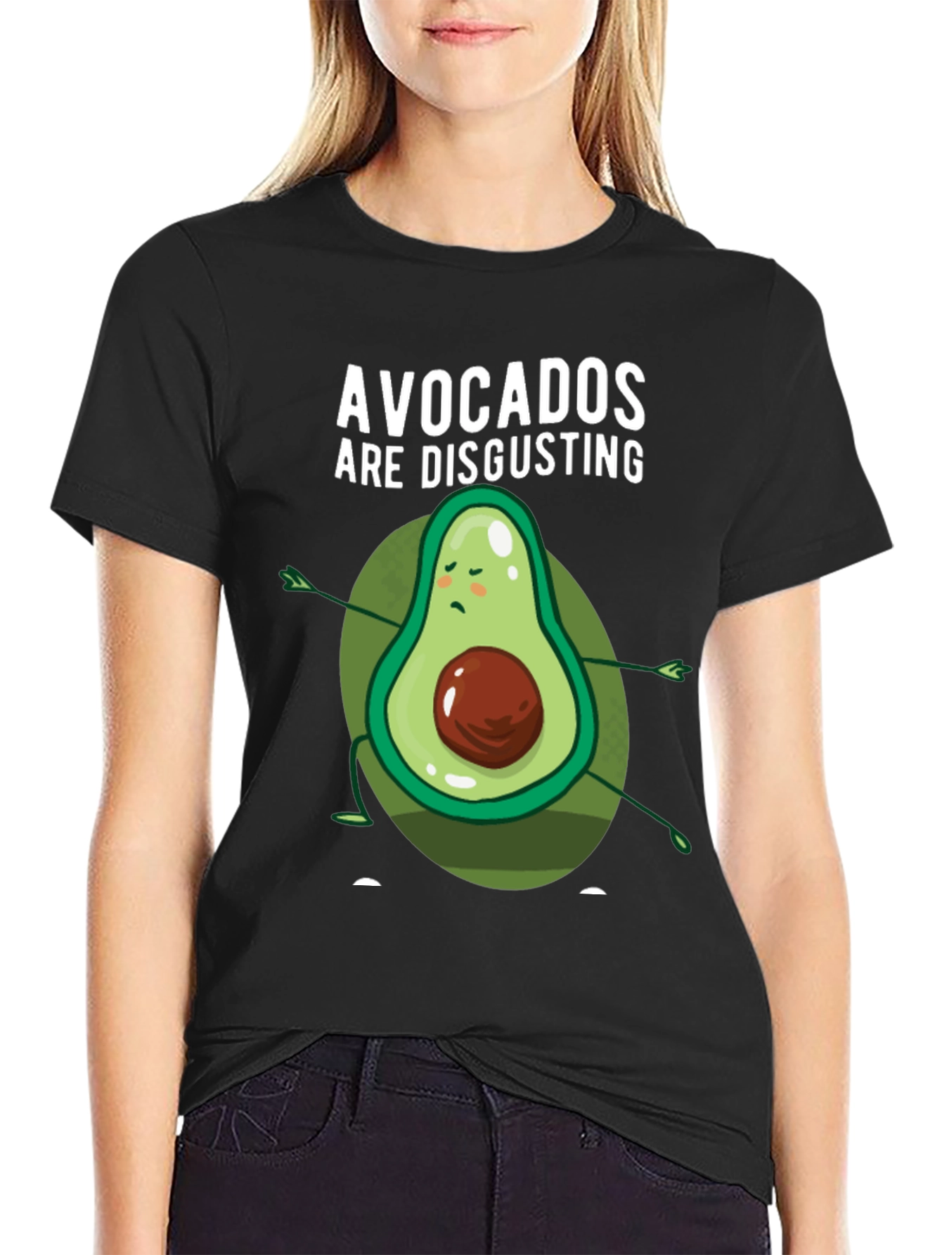 Funny Avocado Hater T-Shirt - Avocados Are Disgusting