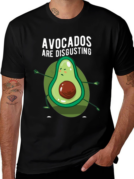 Funny Avocado Hater T-Shirt - Avocados Are Disgusting