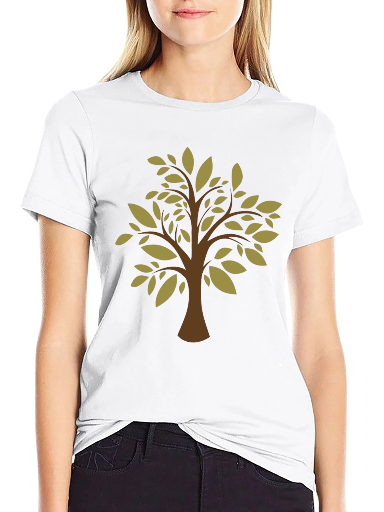 Nature Tree Graphic Tee - Stylish Comfort