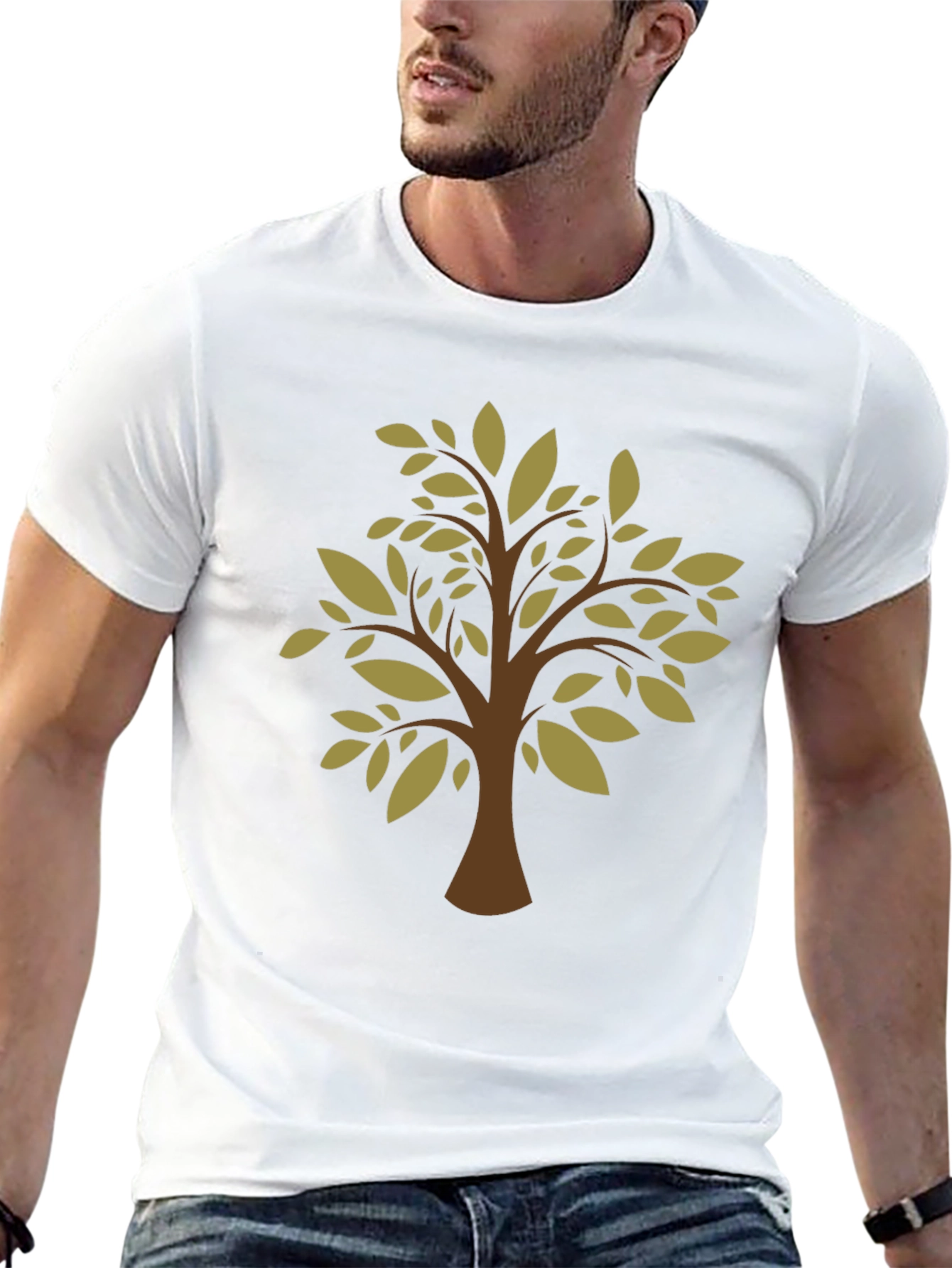 Nature Tree Graphic Tee - Stylish Comfort