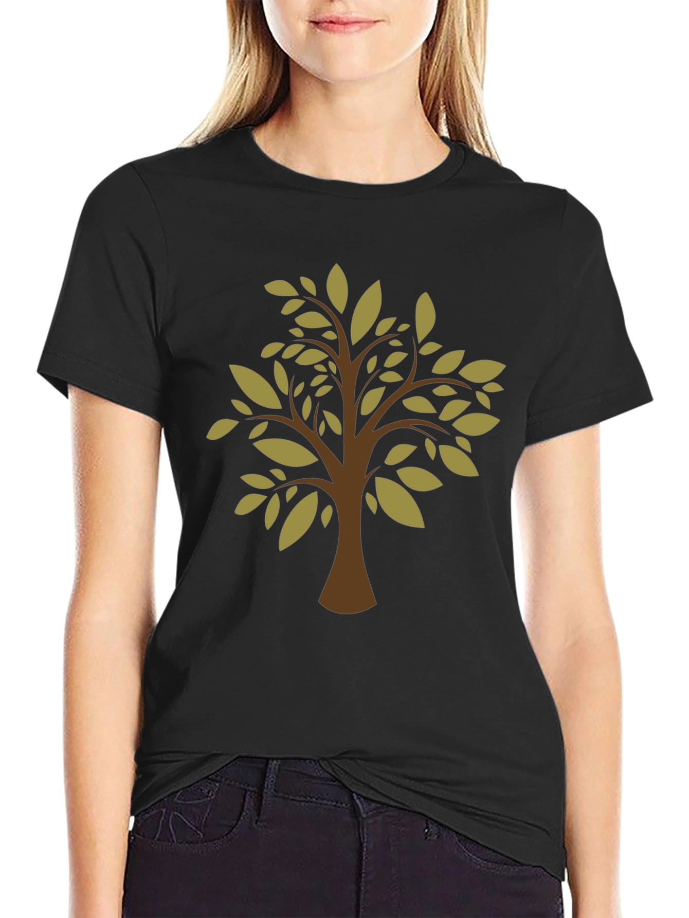 Nature Tree Graphic Tee - Stylish Comfort