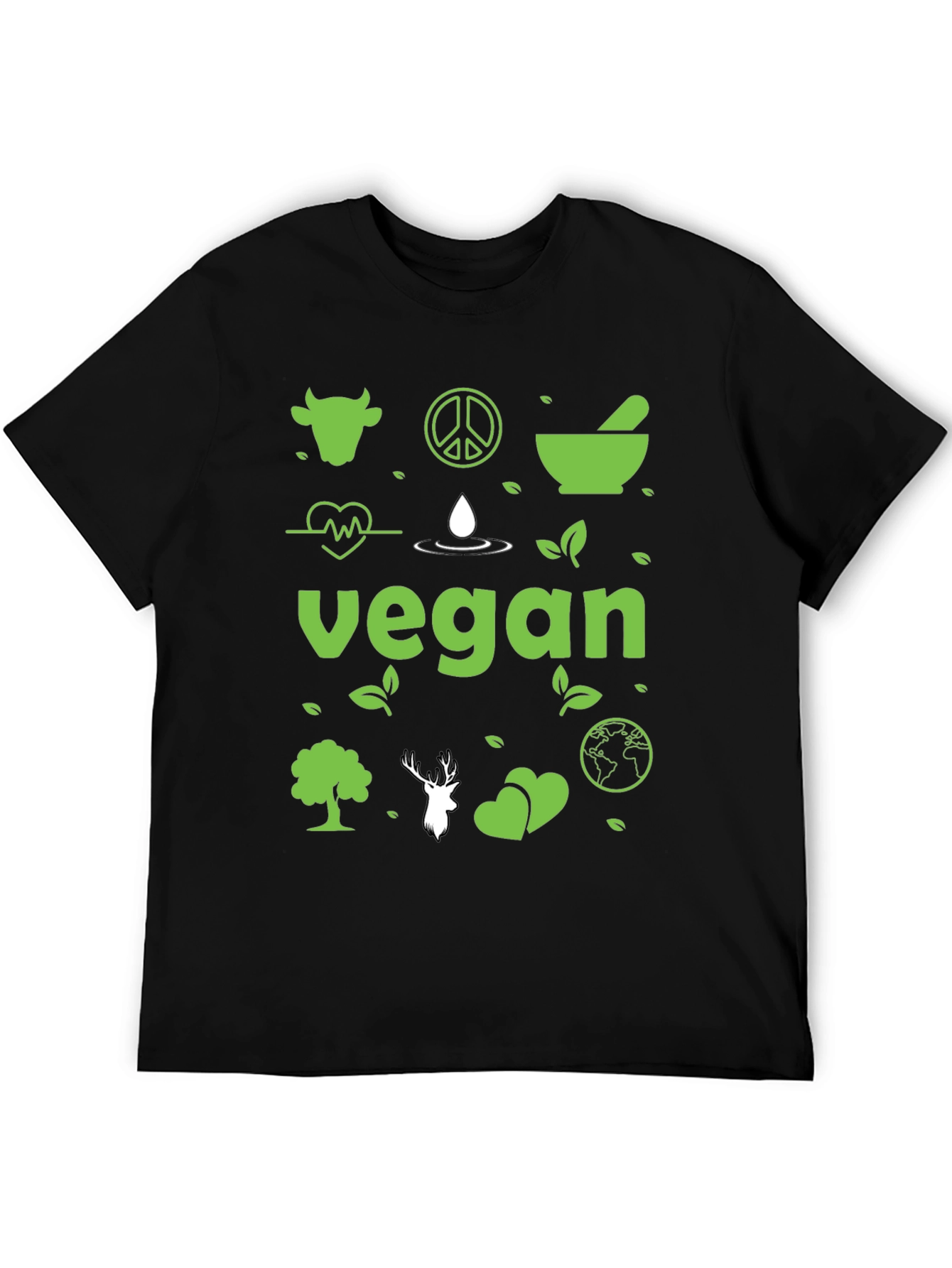 Vegan Graphic Tee - Eco-Friendly Lifestyle Shirt