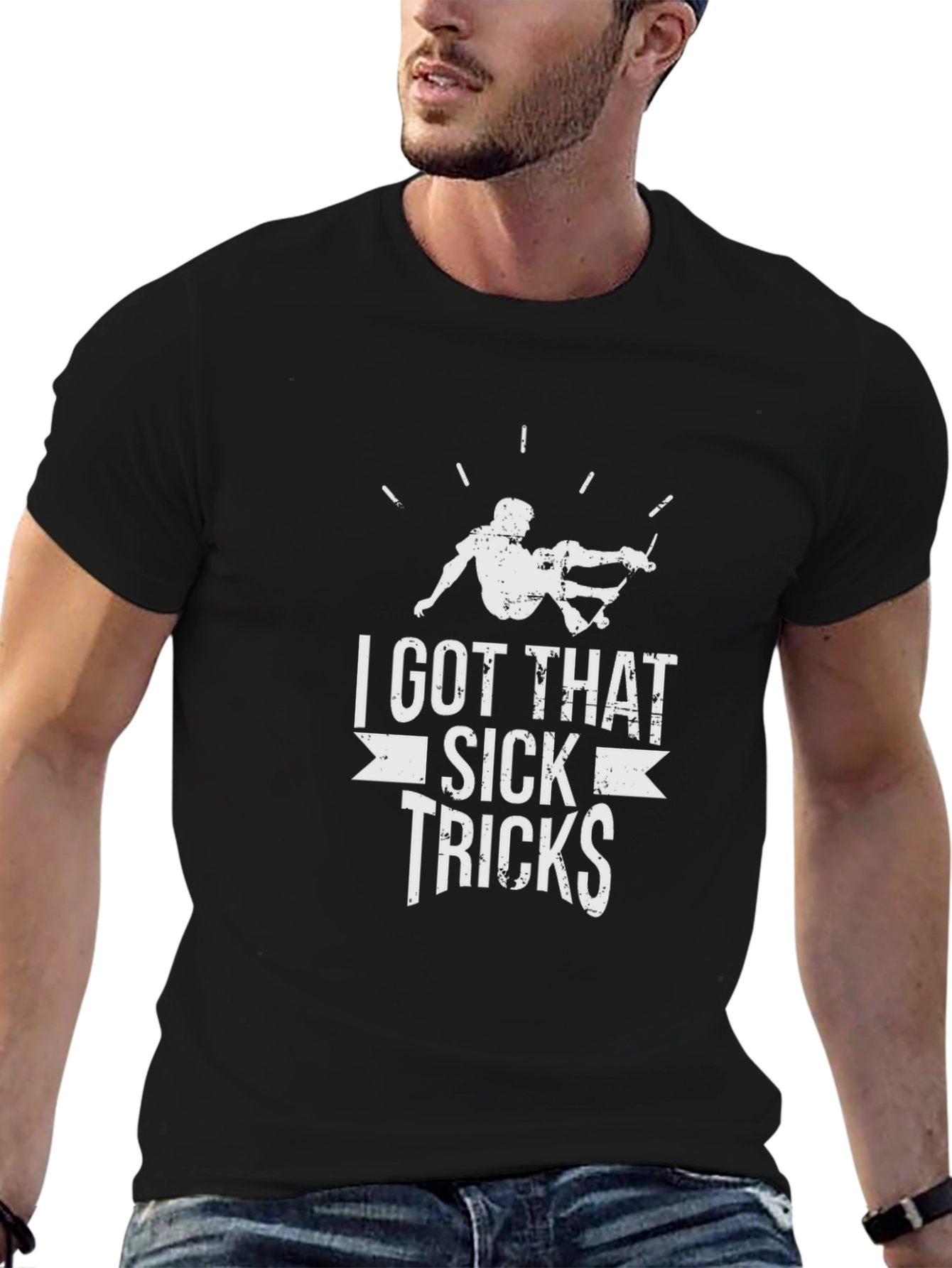 I Got That Sick Tricks Skateboard Graphic Tee