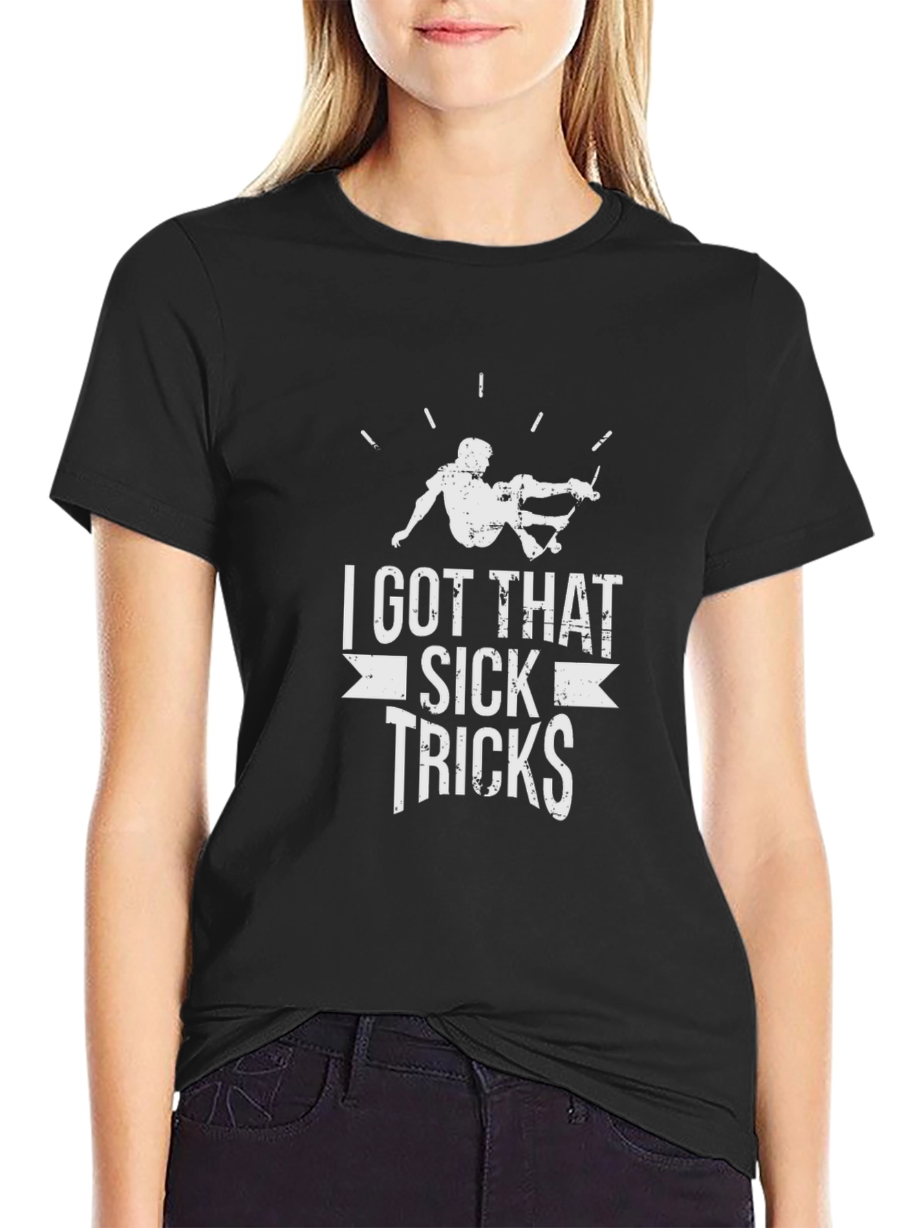 I Got That Sick Tricks Skateboard Graphic Tee