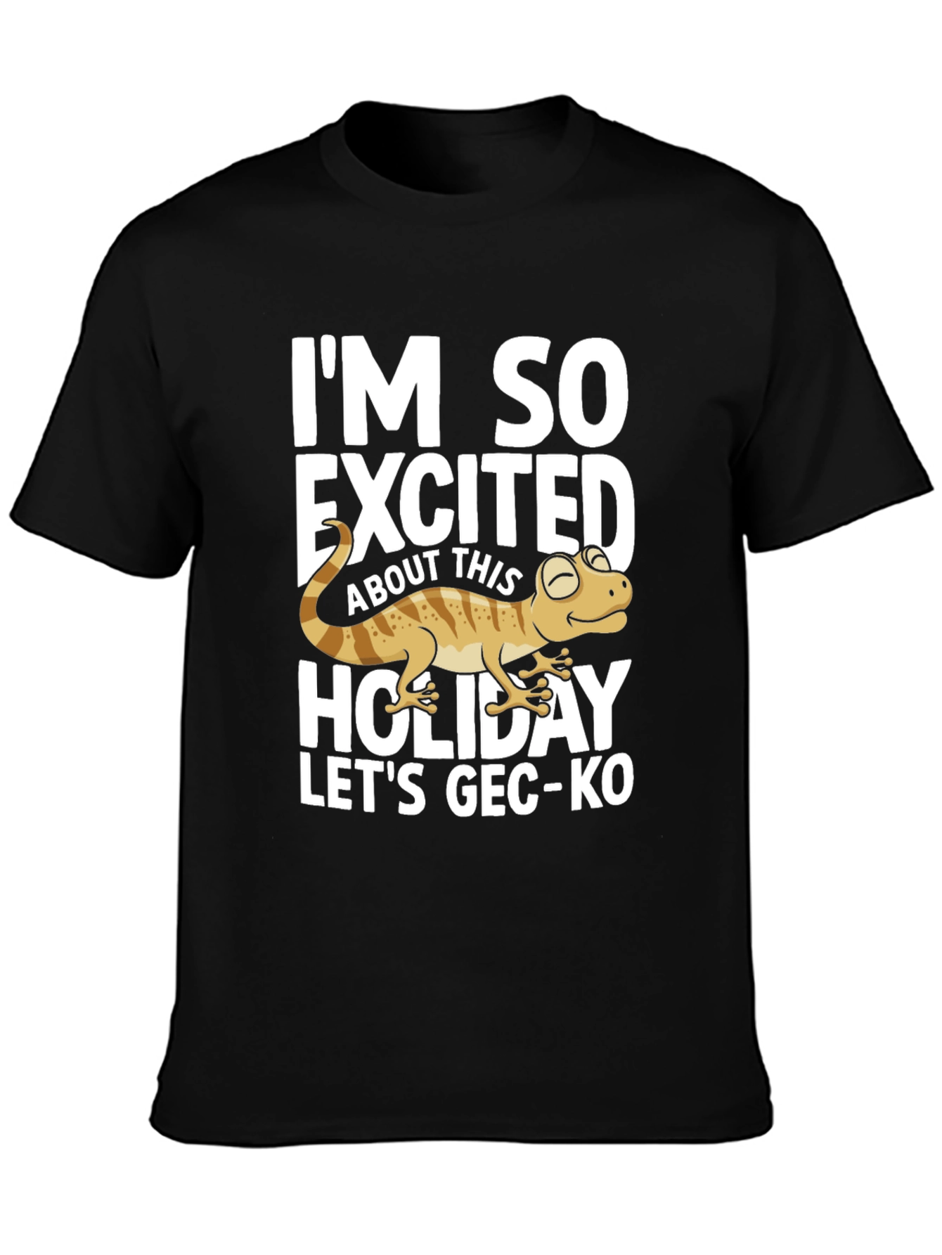 Funny Gecko Holiday T-Shirt