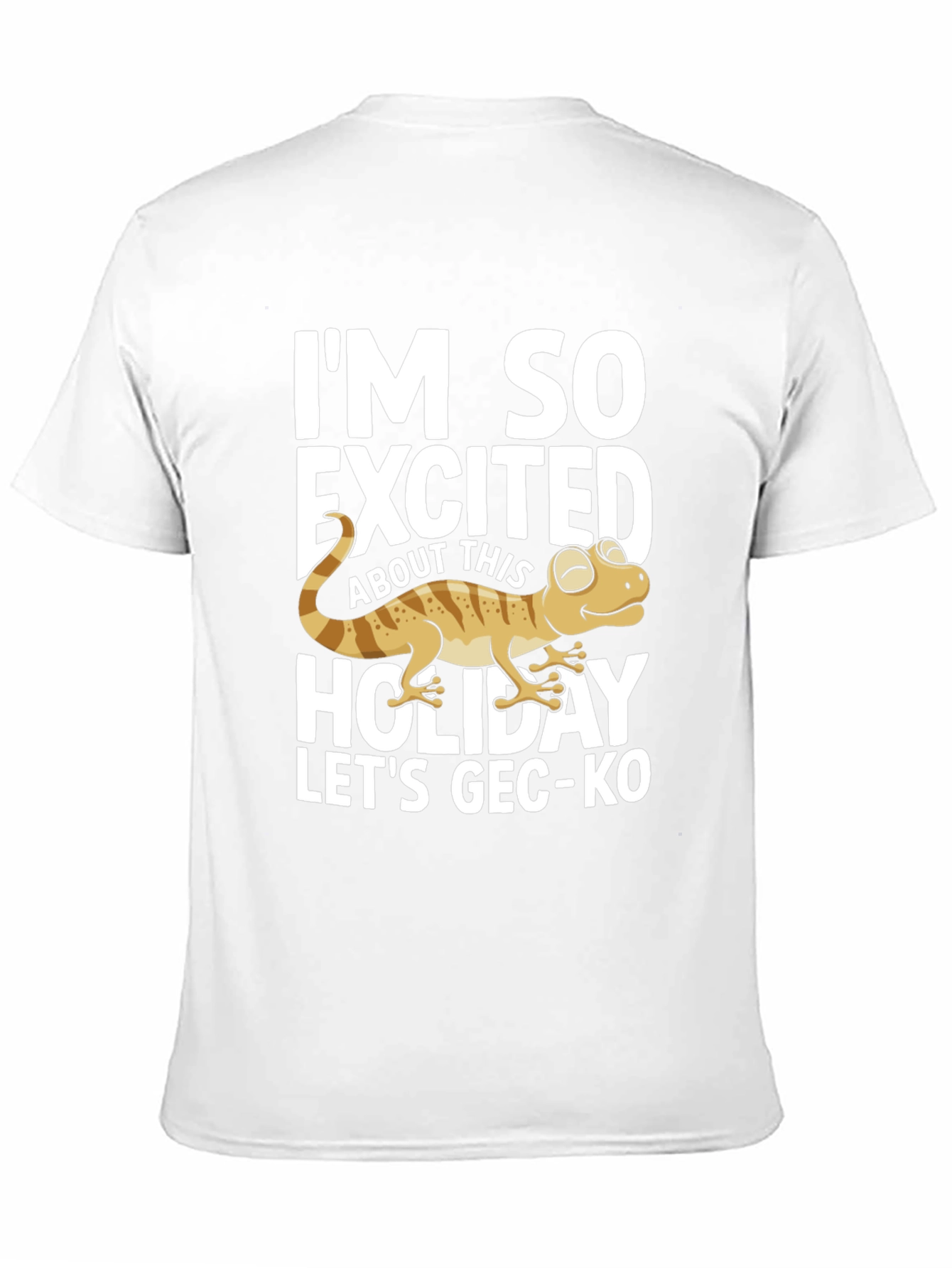 Funny Gecko Holiday T-Shirt