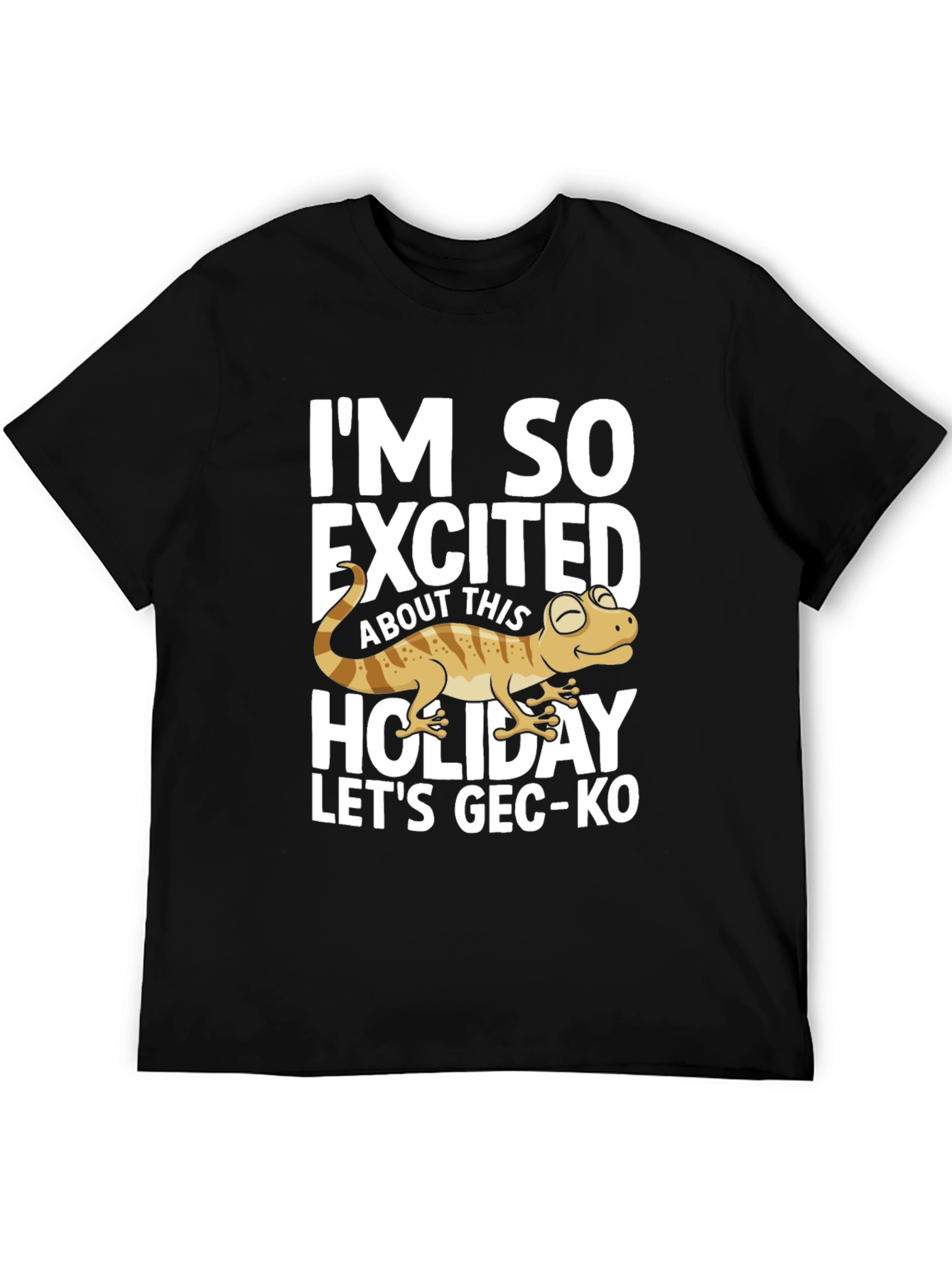 Funny Gecko Holiday T-Shirt