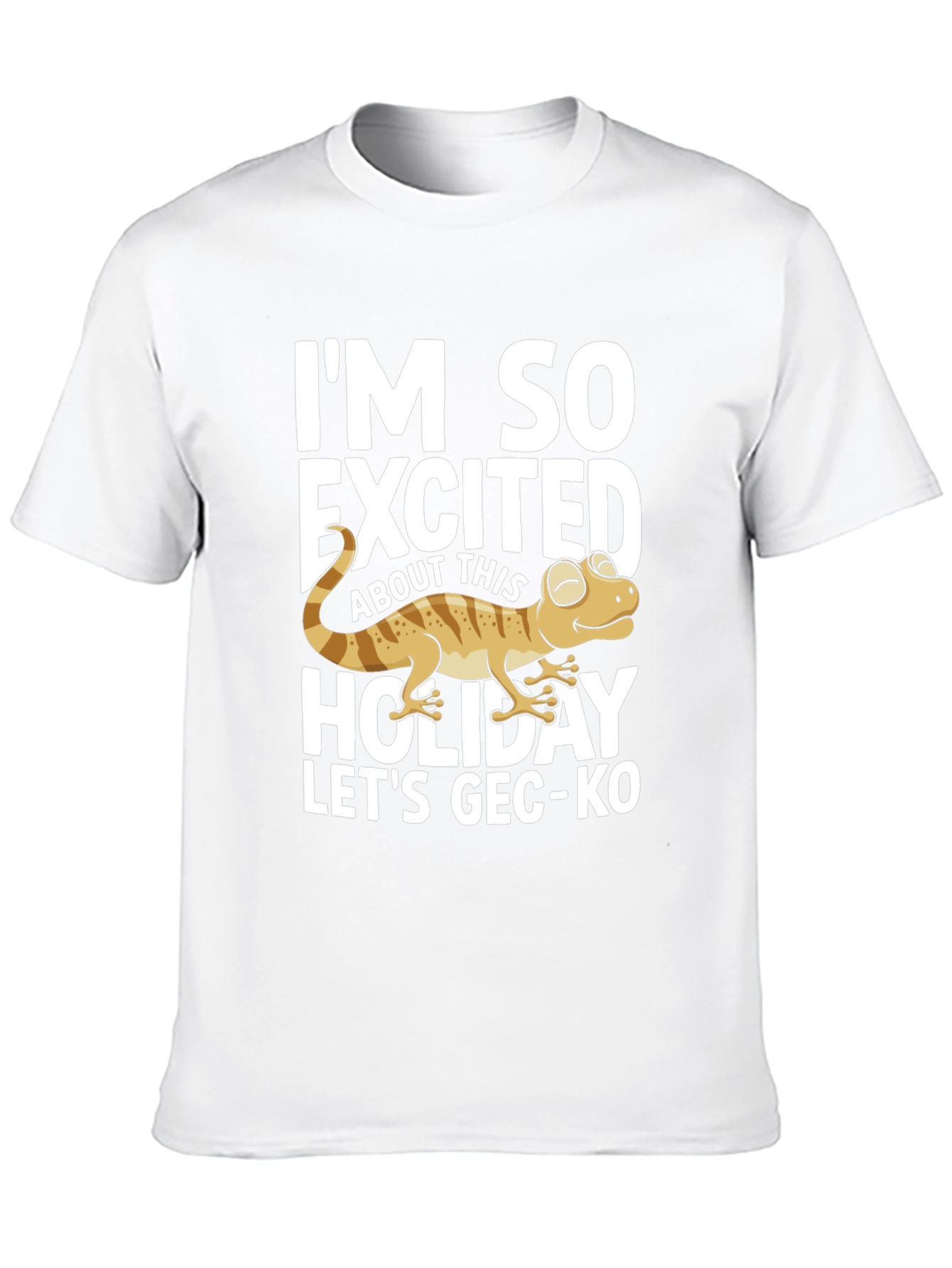 Funny Gecko Holiday T-Shirt