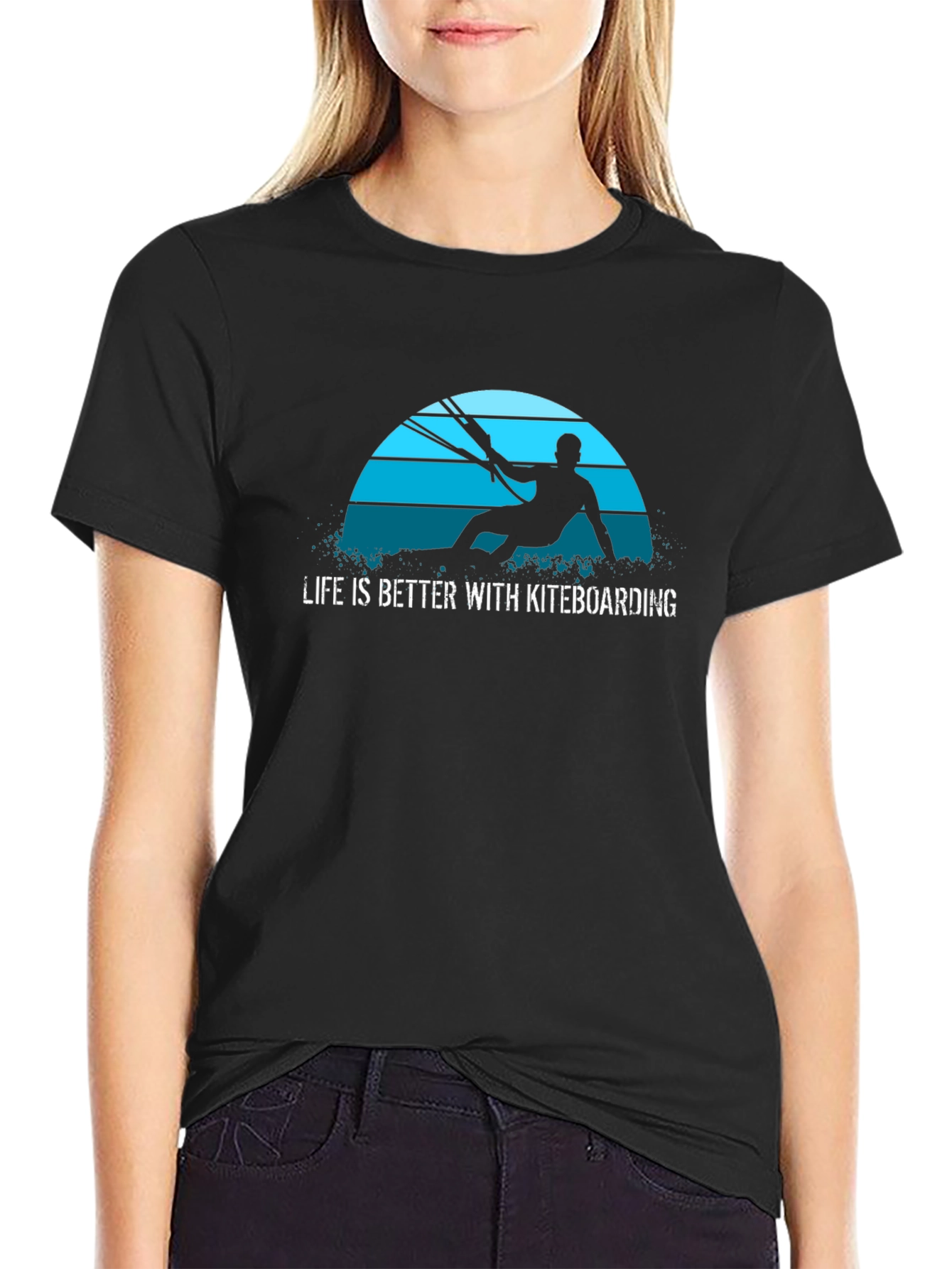 Life is Better with Kiteboarding T-Shirt