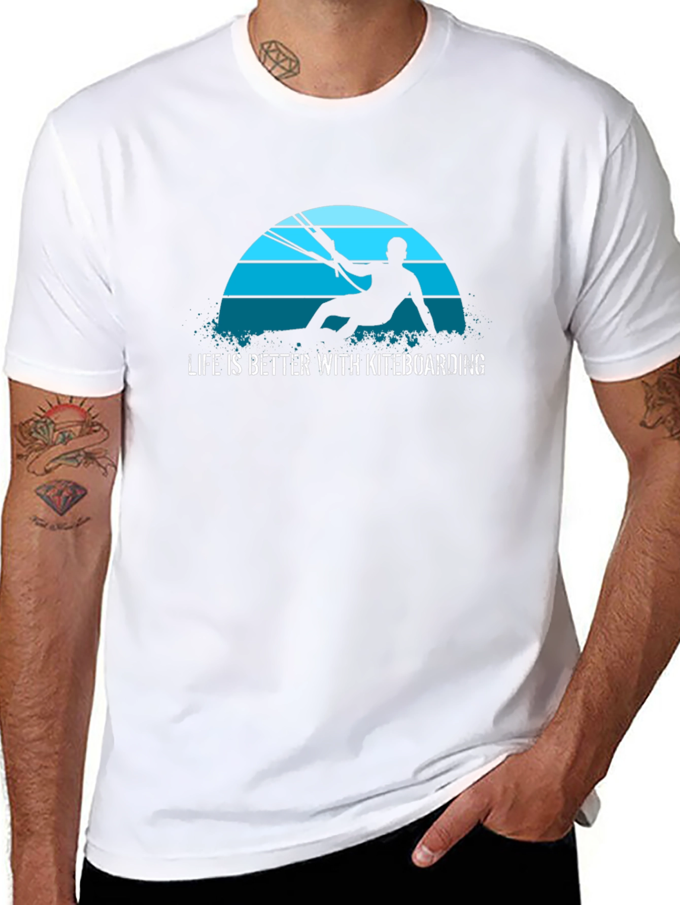 Life is Better with Kiteboarding T-Shirt