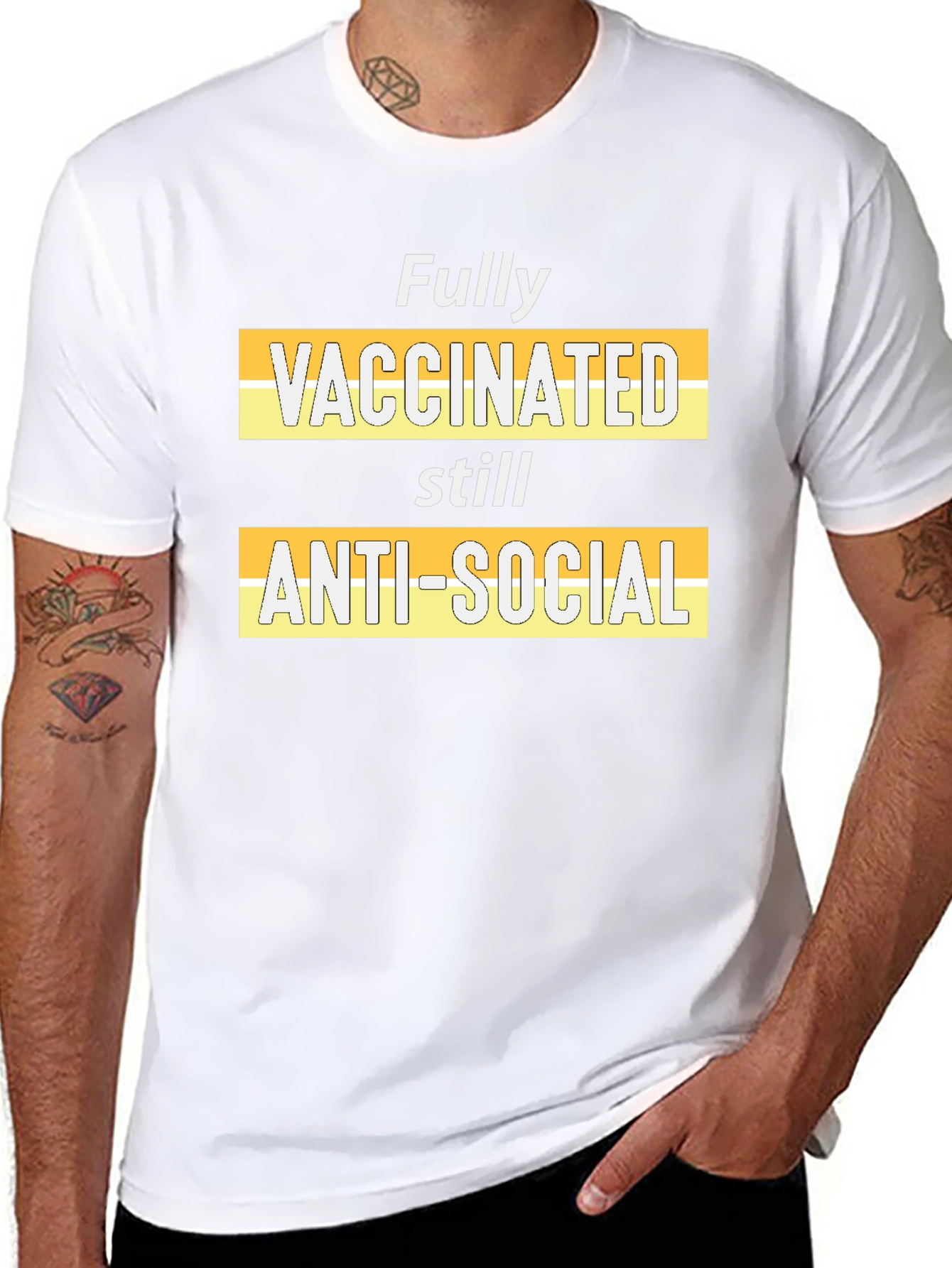 Fully Vaccinated Anti-Social T-Shirt