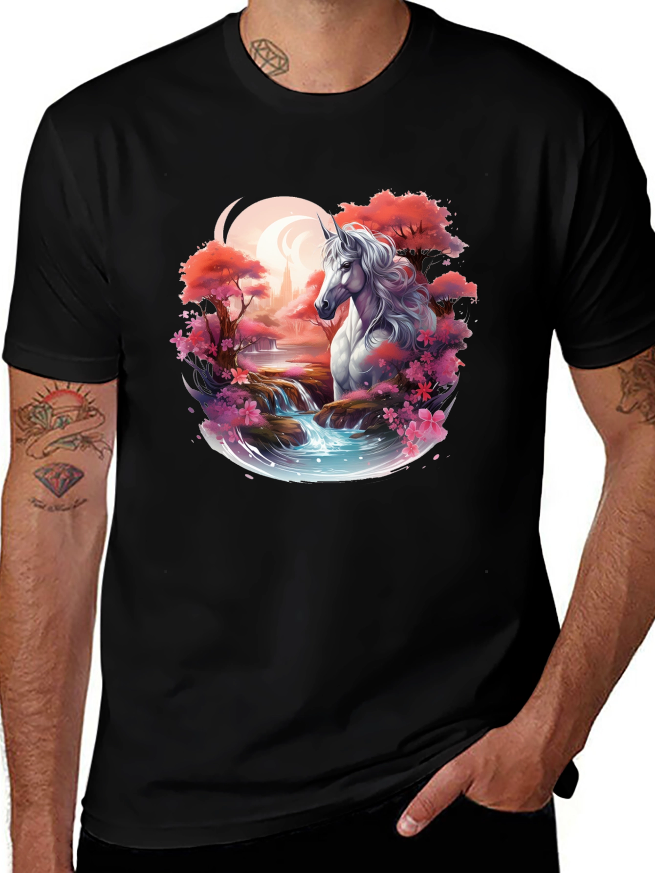 Unicorn in Bloom Tee