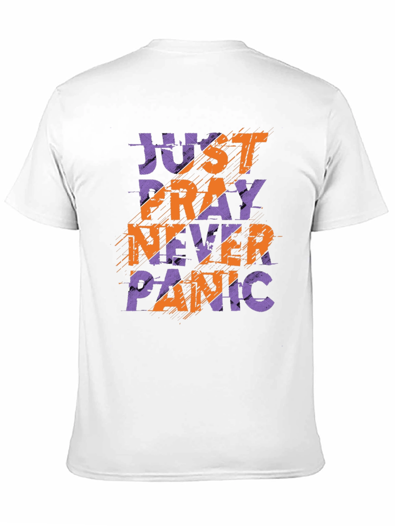 Just Pray T-Shirt - Never Panic Graphic Tee