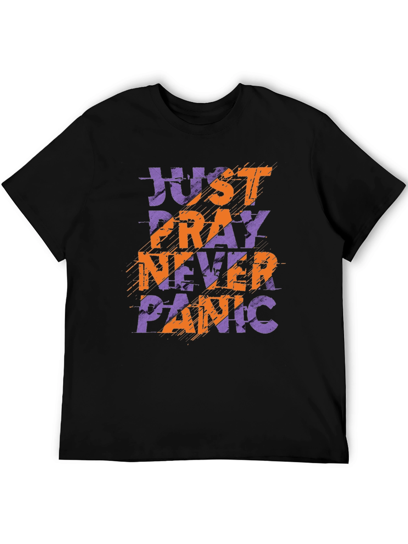Just Pray T-Shirt - Never Panic Graphic Tee