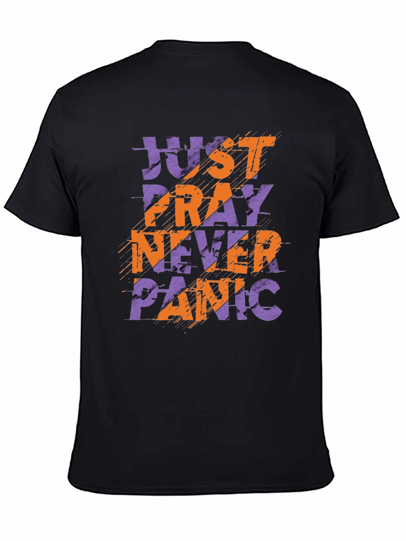 Just Pray T-Shirt - Never Panic Graphic Tee