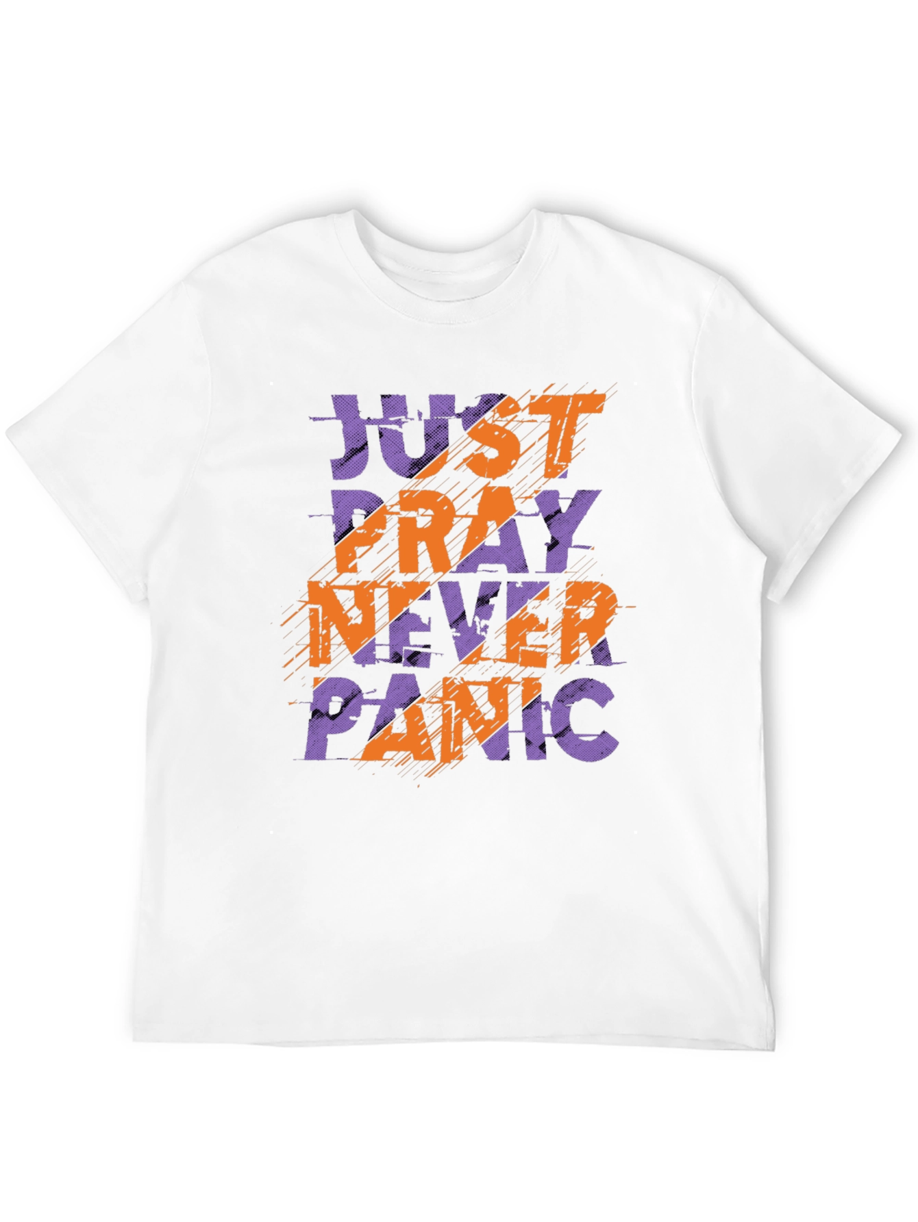 Just Pray T-Shirt - Never Panic Graphic Tee