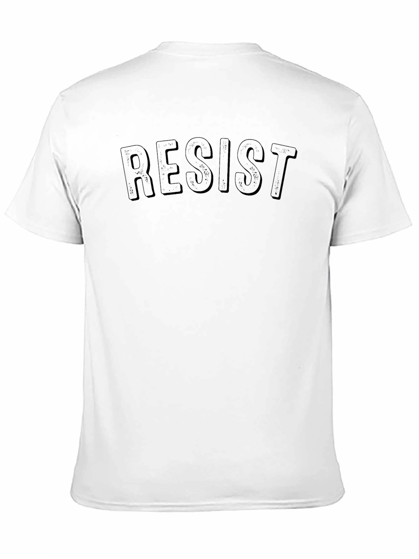 Resist Graphic Tee - Mens Black T-Shirt