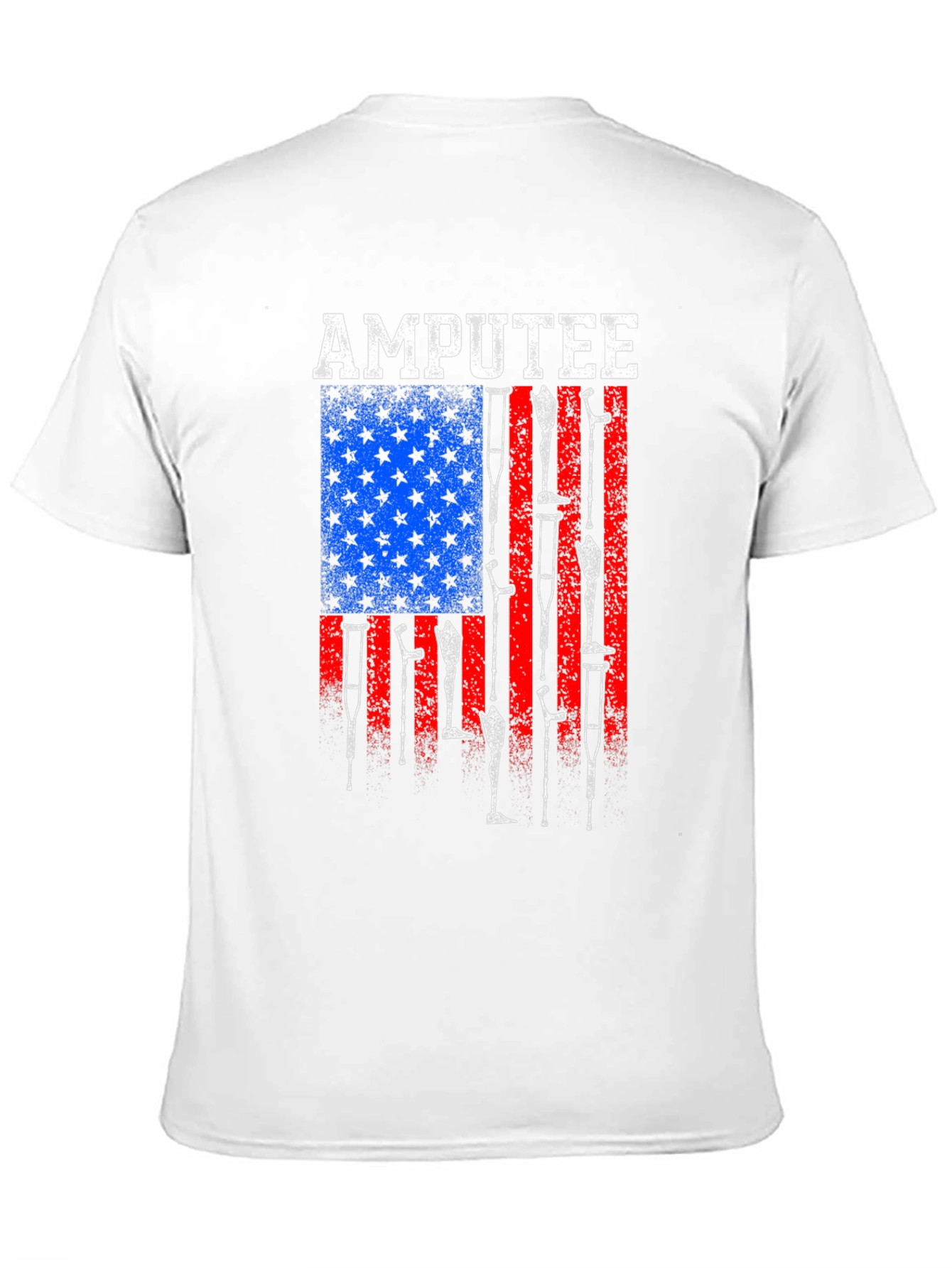 Amputee American Flag Graphic Tee