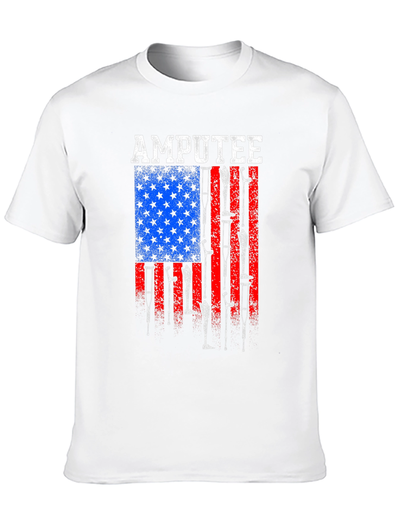 Amputee American Flag Graphic Tee