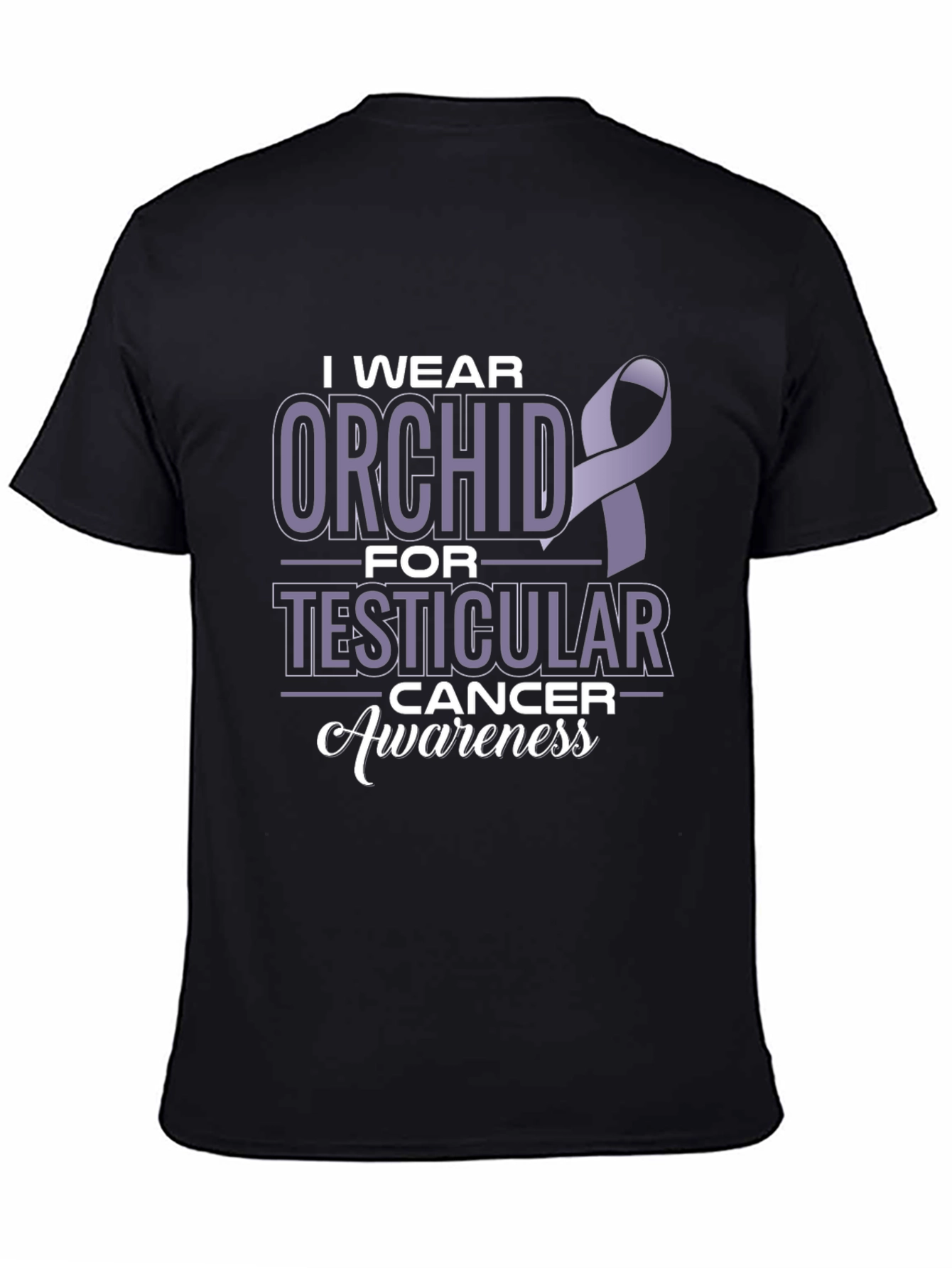 Orchid Testicular Cancer Awareness T-Shirt