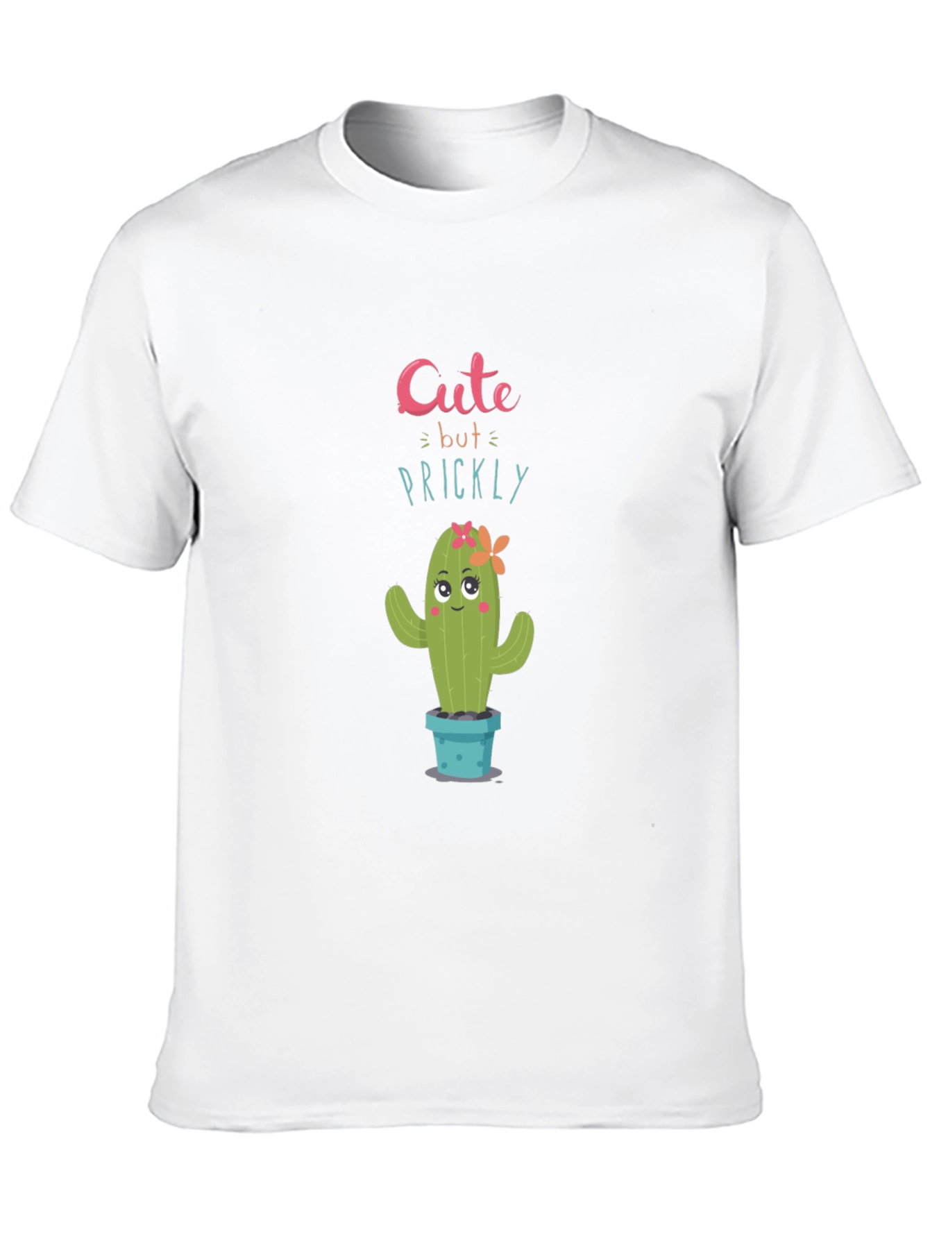 Cute But Prickly Cactus Graphic T-Shirt