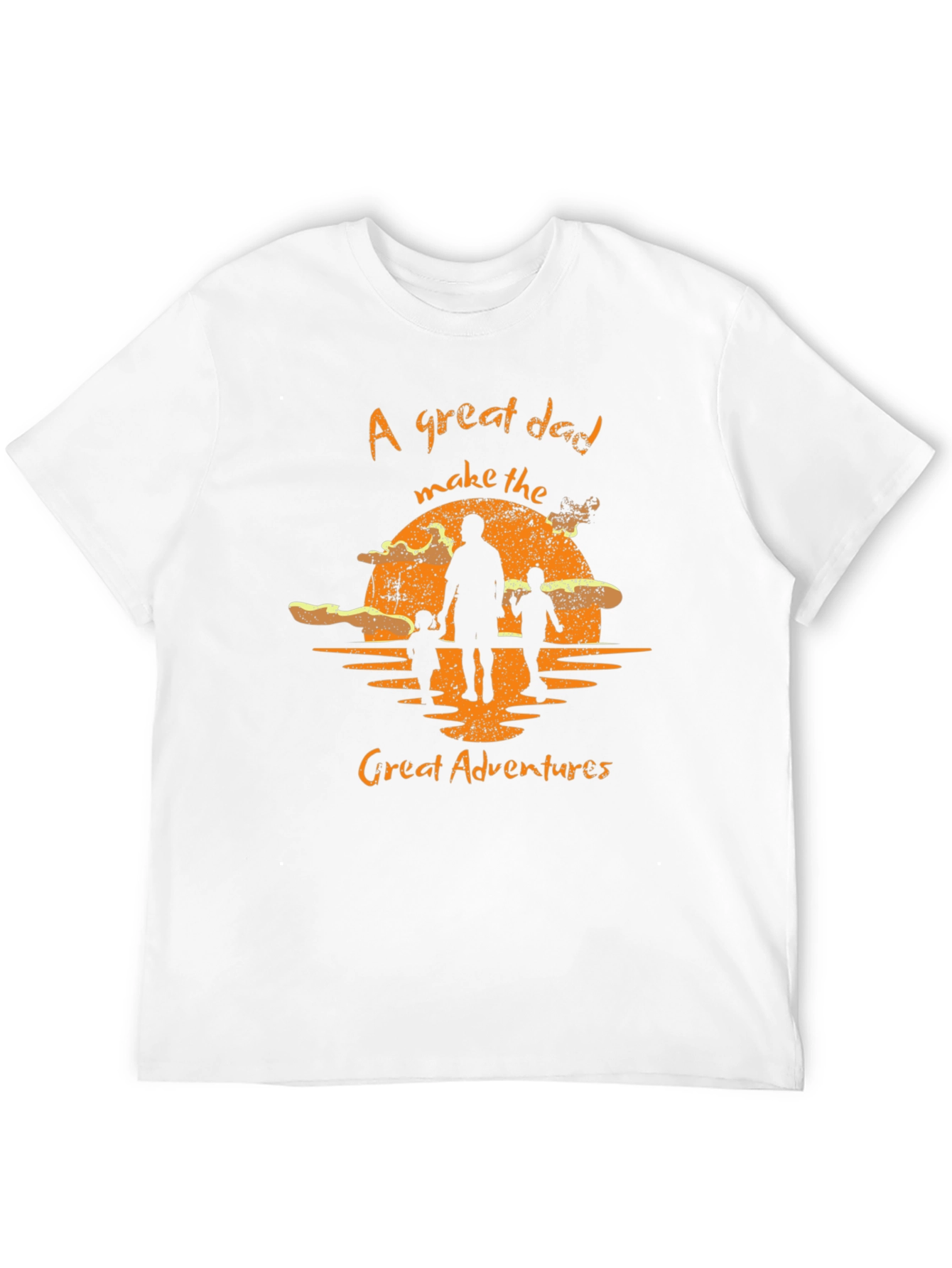 Great Dad Adventures Graphic Tee - Black