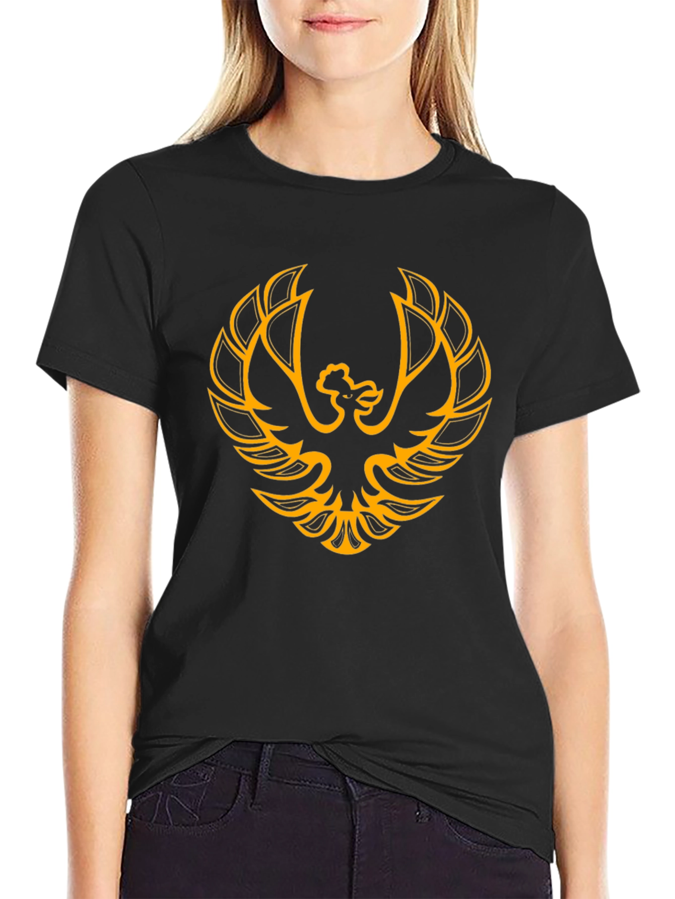 Phoenix Graphic Tee - Bold Black Shirt
