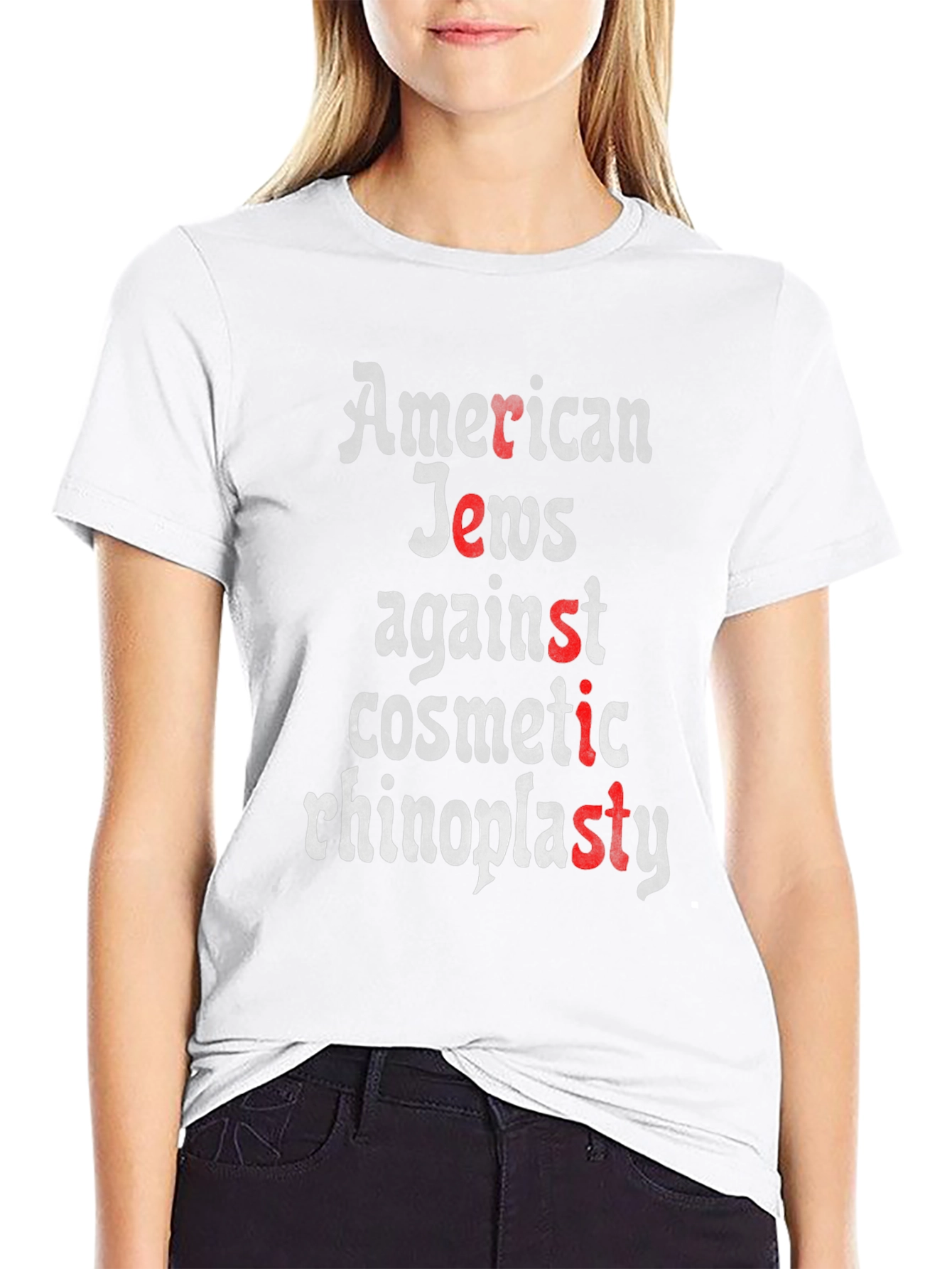American Jews Against Cosmetic Rhinoplasty T-Shirt