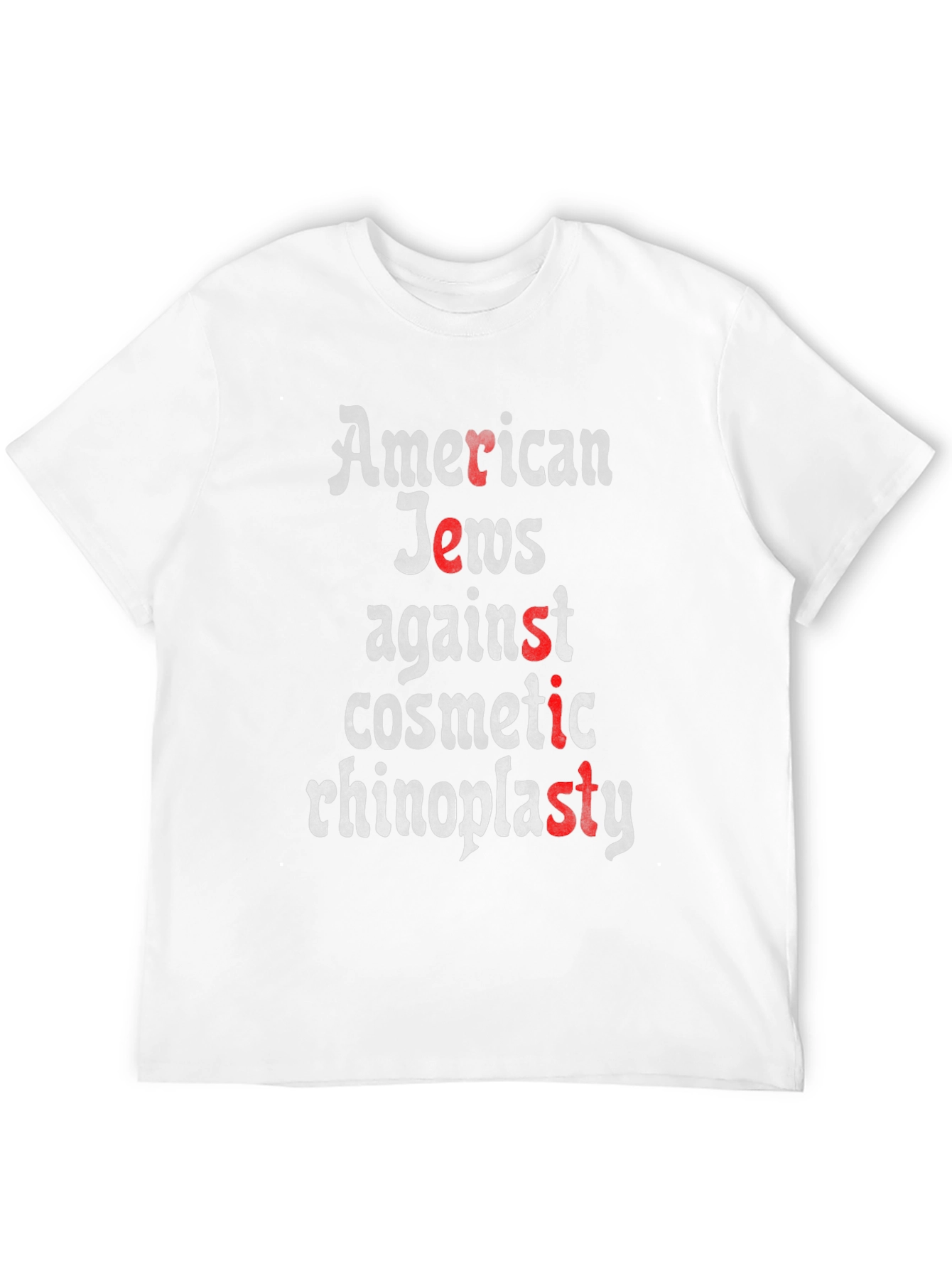 American Jews Against Cosmetic Rhinoplasty T-Shirt